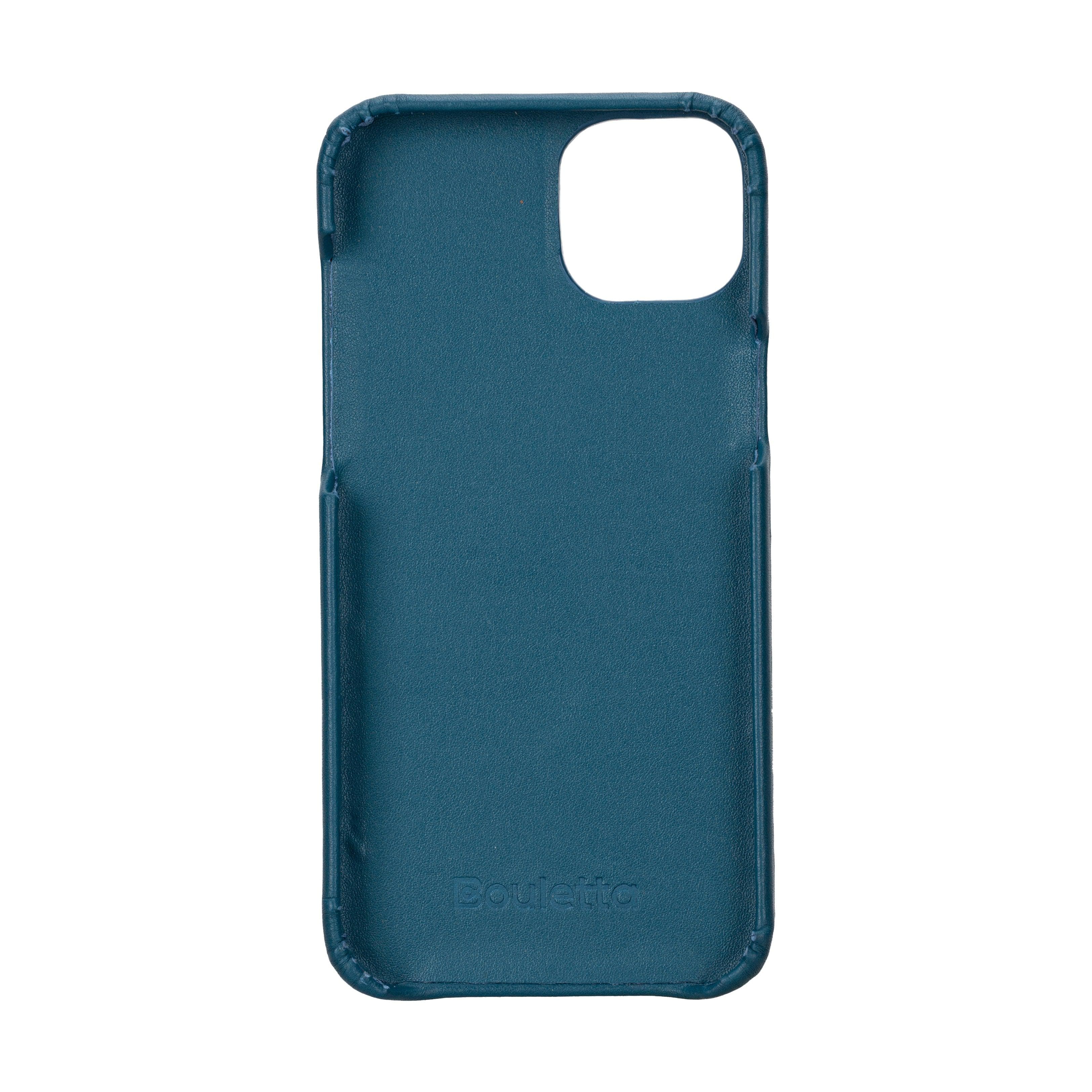 Leather iPhone 16 Plus Snap-On Cover Case Bouletta