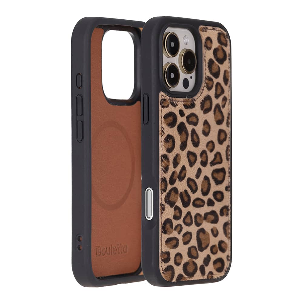 Leather iPhone 16 Pro Detachable Wallet Case Bouletta