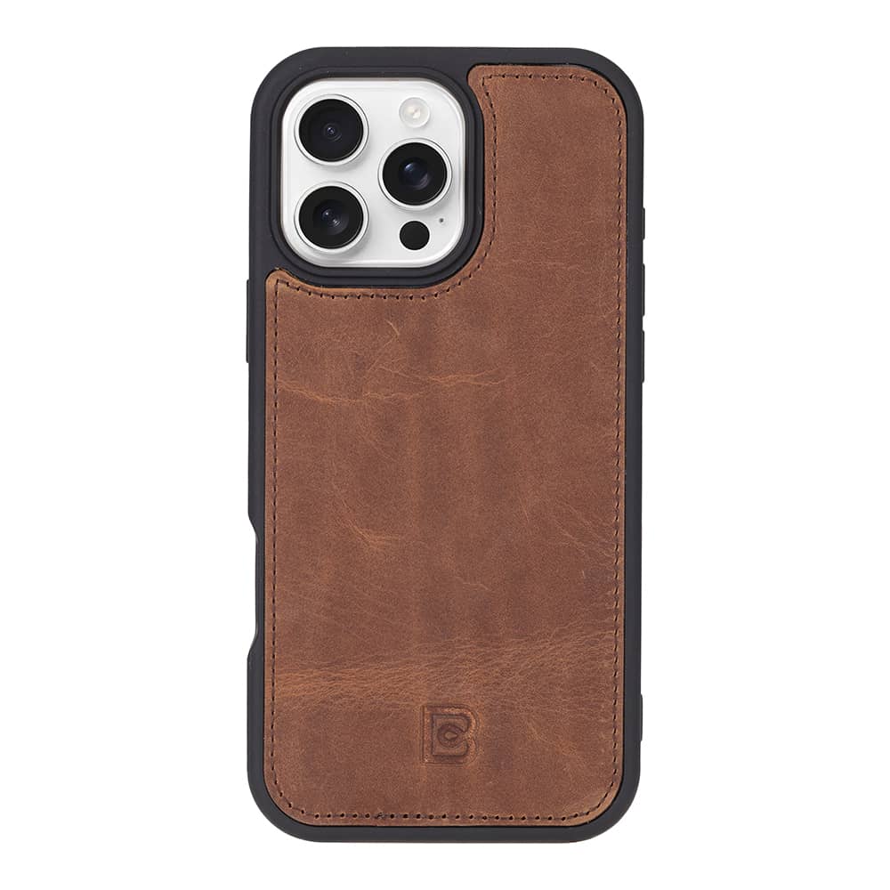 Leather iPhone 16 Pro Detachable Wallet Case Bouletta