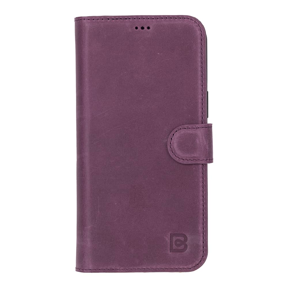 Leather iPhone 16 Pro Detachable Wallet Case Bouletta