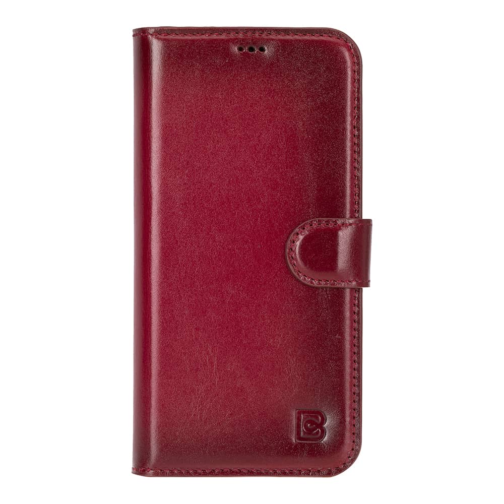 Leather iPhone 16 Pro Detachable Wallet Case Bouletta