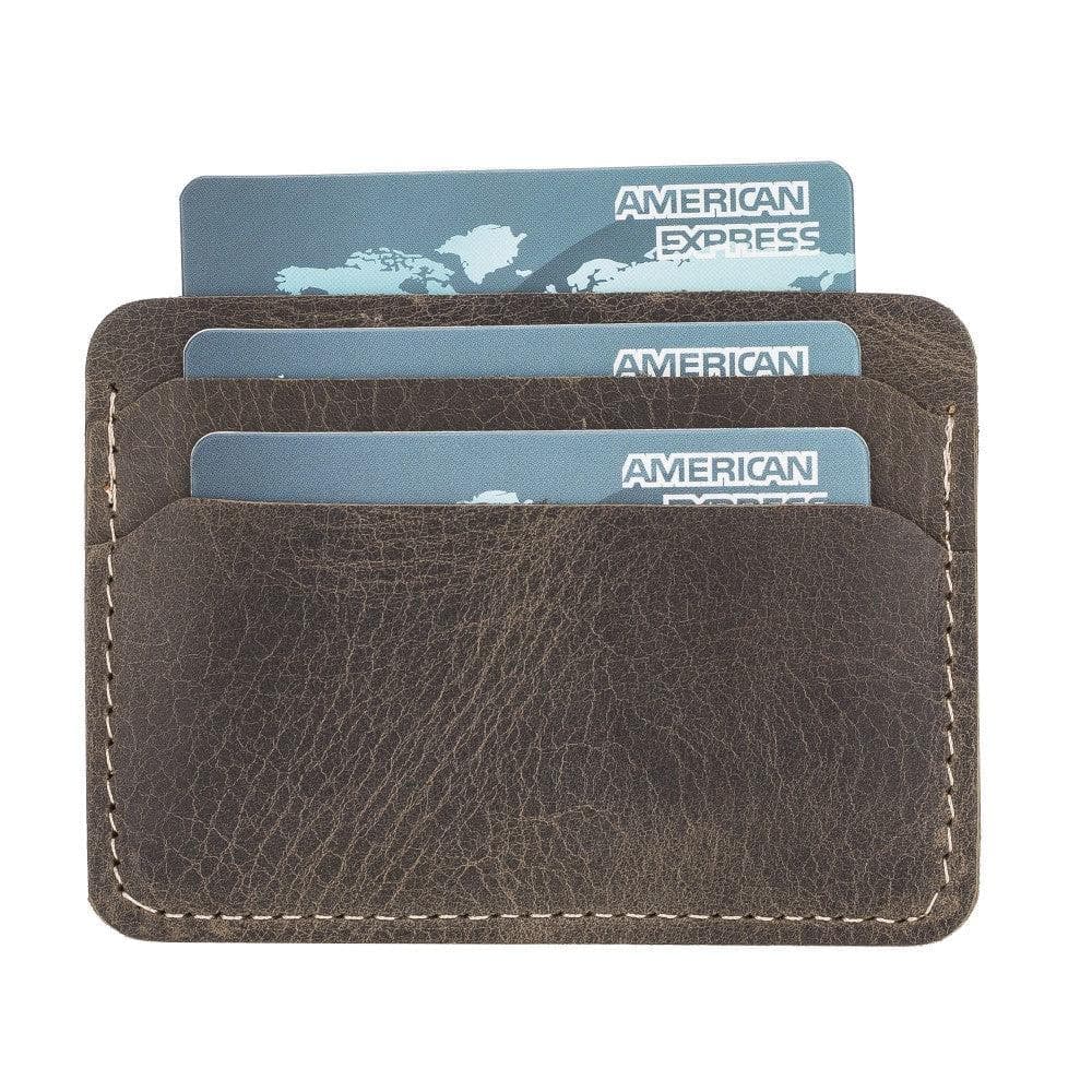 Leather Man Wallet - Dark Brown Dark Brown Bouletta