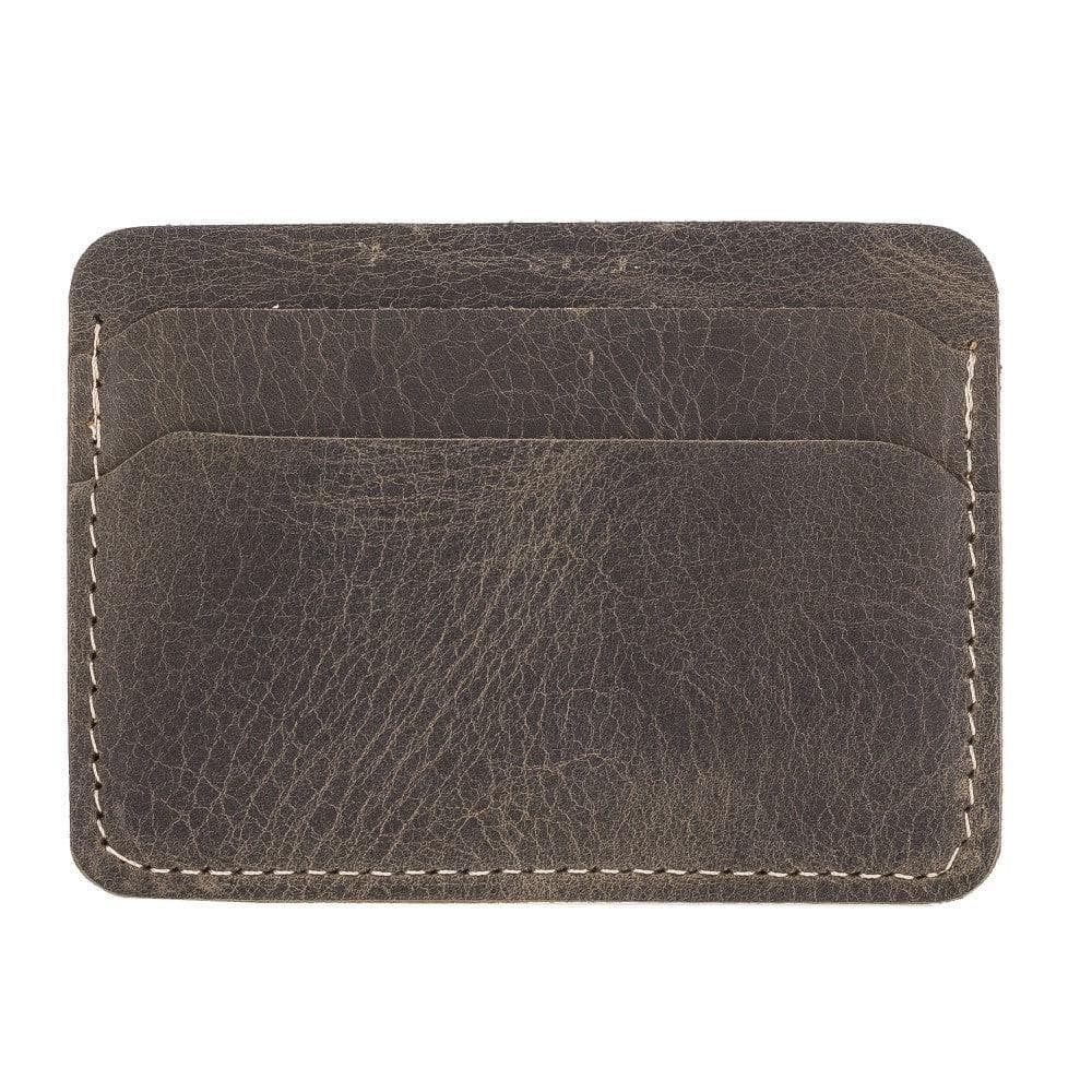 Leather Man Wallet - Dark Brown Dark Brown Bouletta