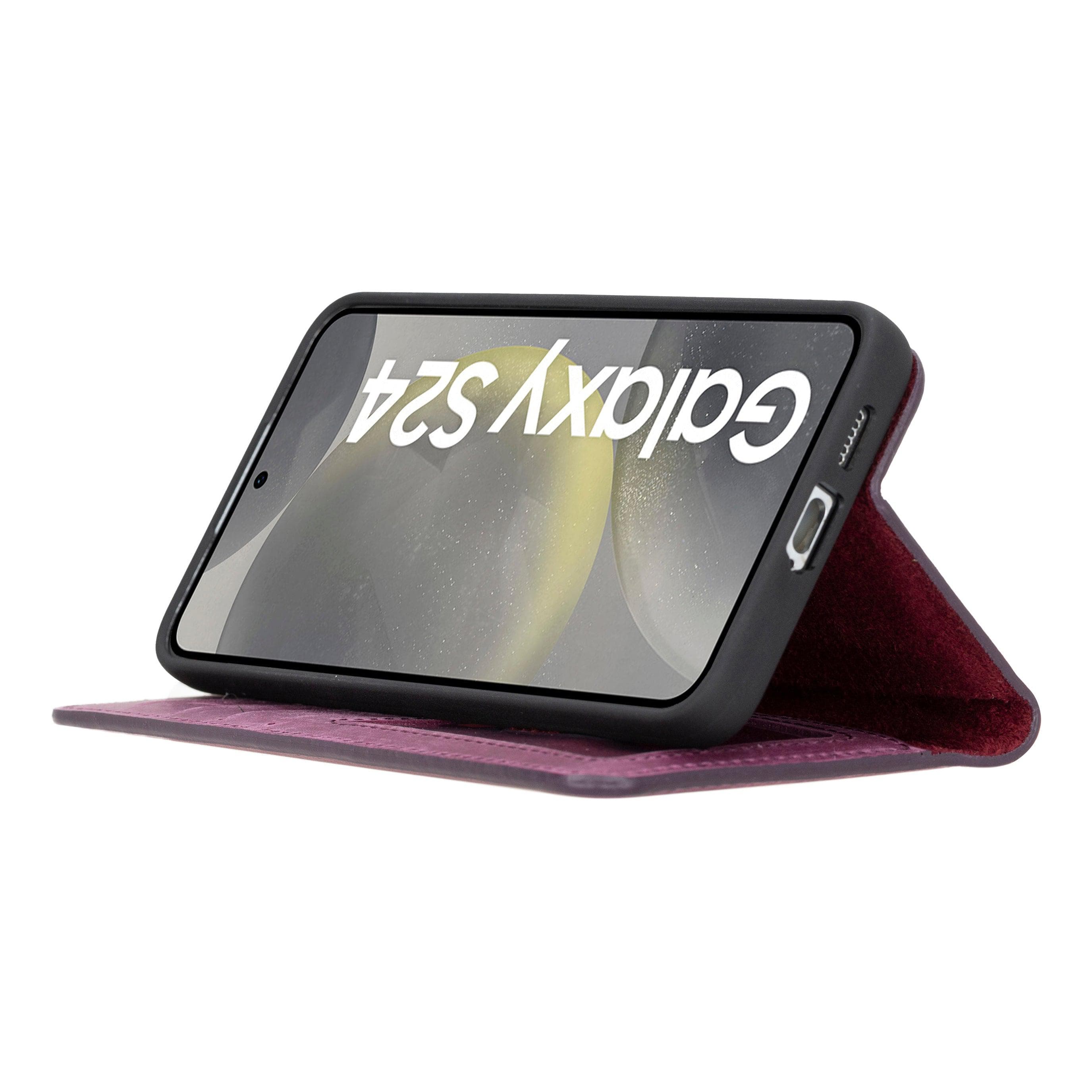 Leather Samsung Galaxy S24 Series Wallet Cases Bouletta