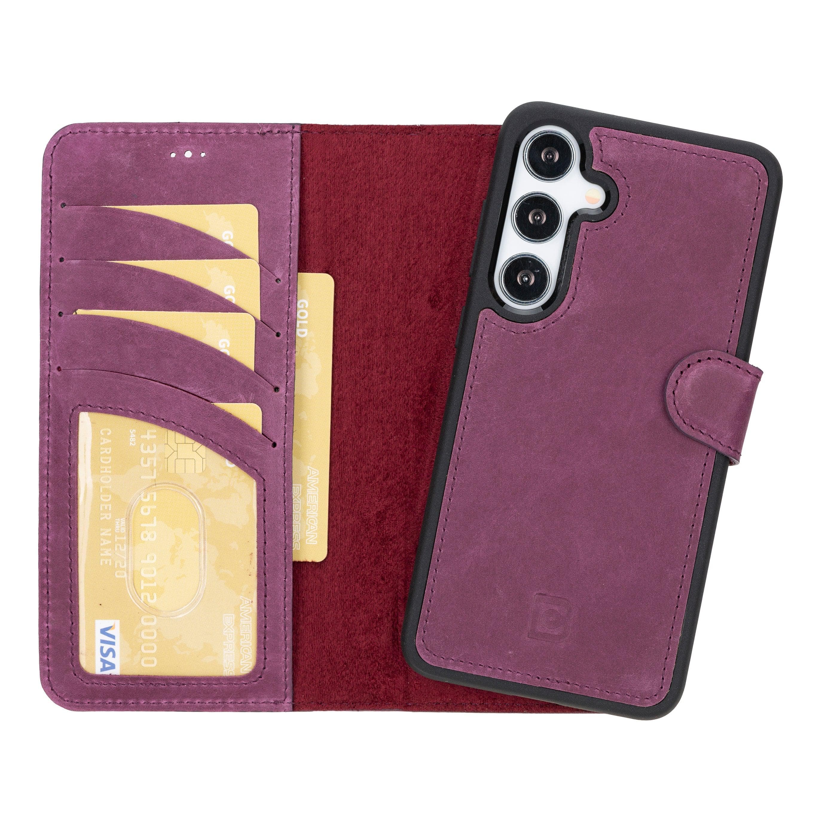 Leather Samsung Galaxy S24 Series Wallet Cases Bouletta