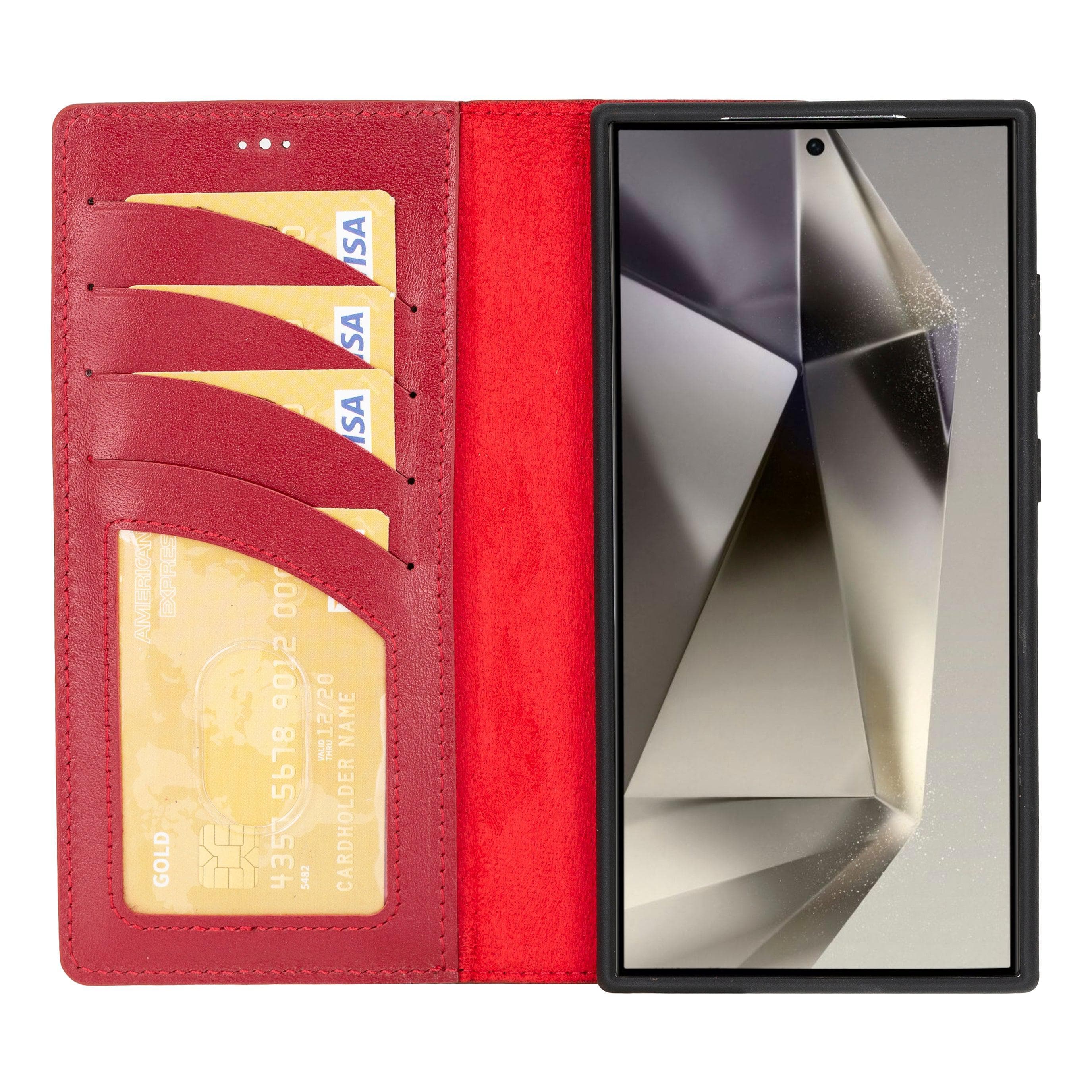 Leather Samsung Galaxy S24 Series Wallet Cases Bouletta