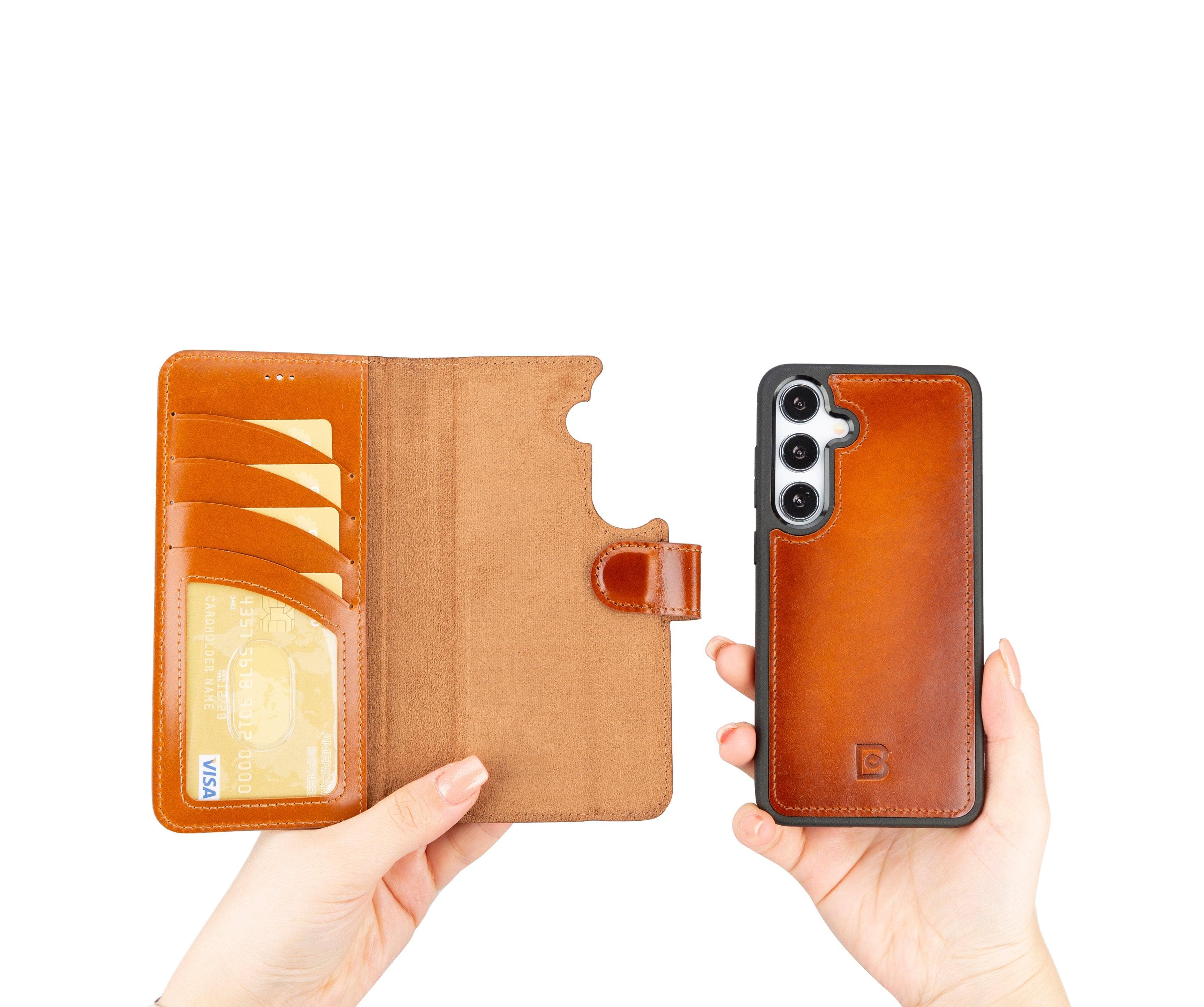 Leather Samsung Galaxy S24 Series Wallet Cases Bouletta