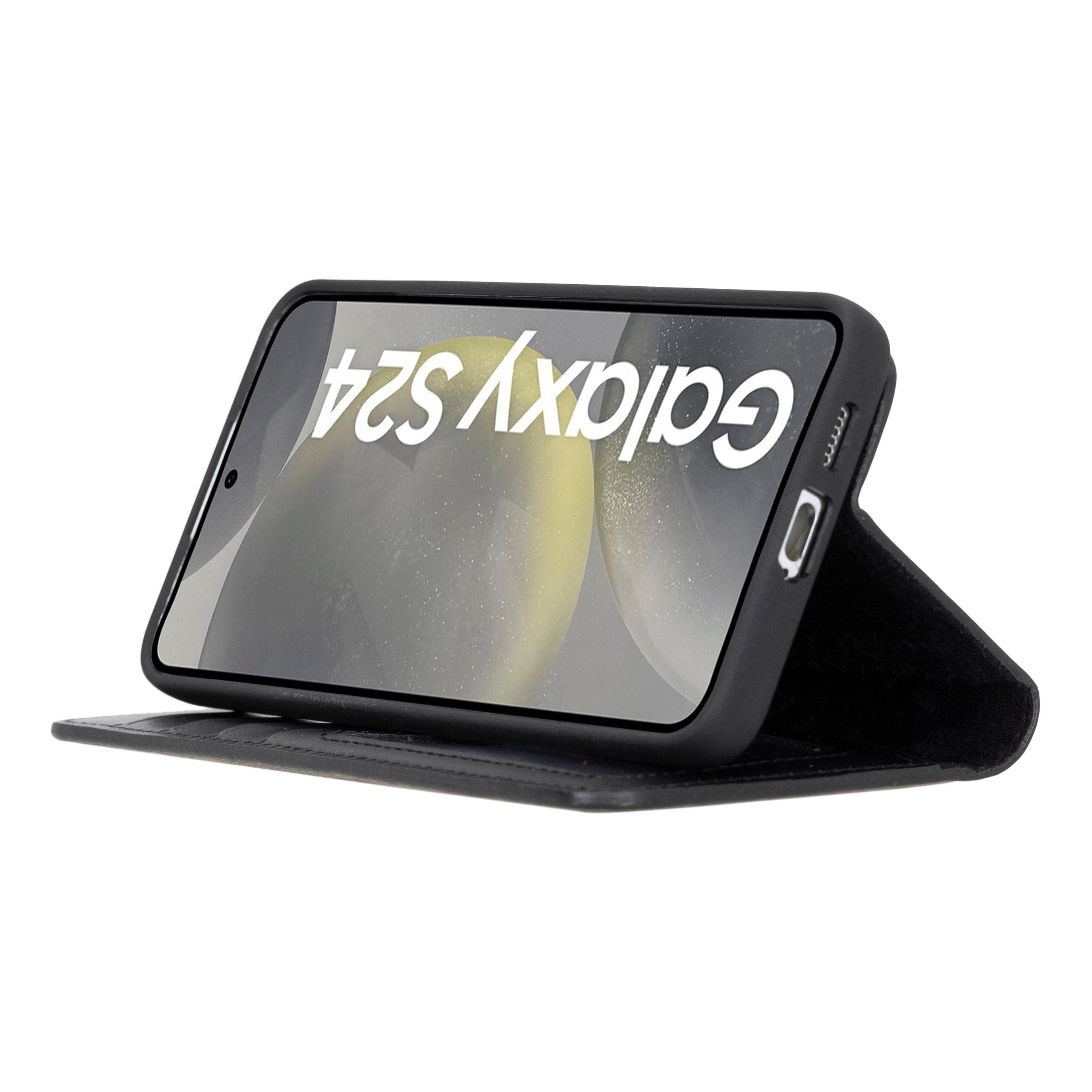 Leather Samsung Galaxy S24 Series Wallet Cases Bouletta