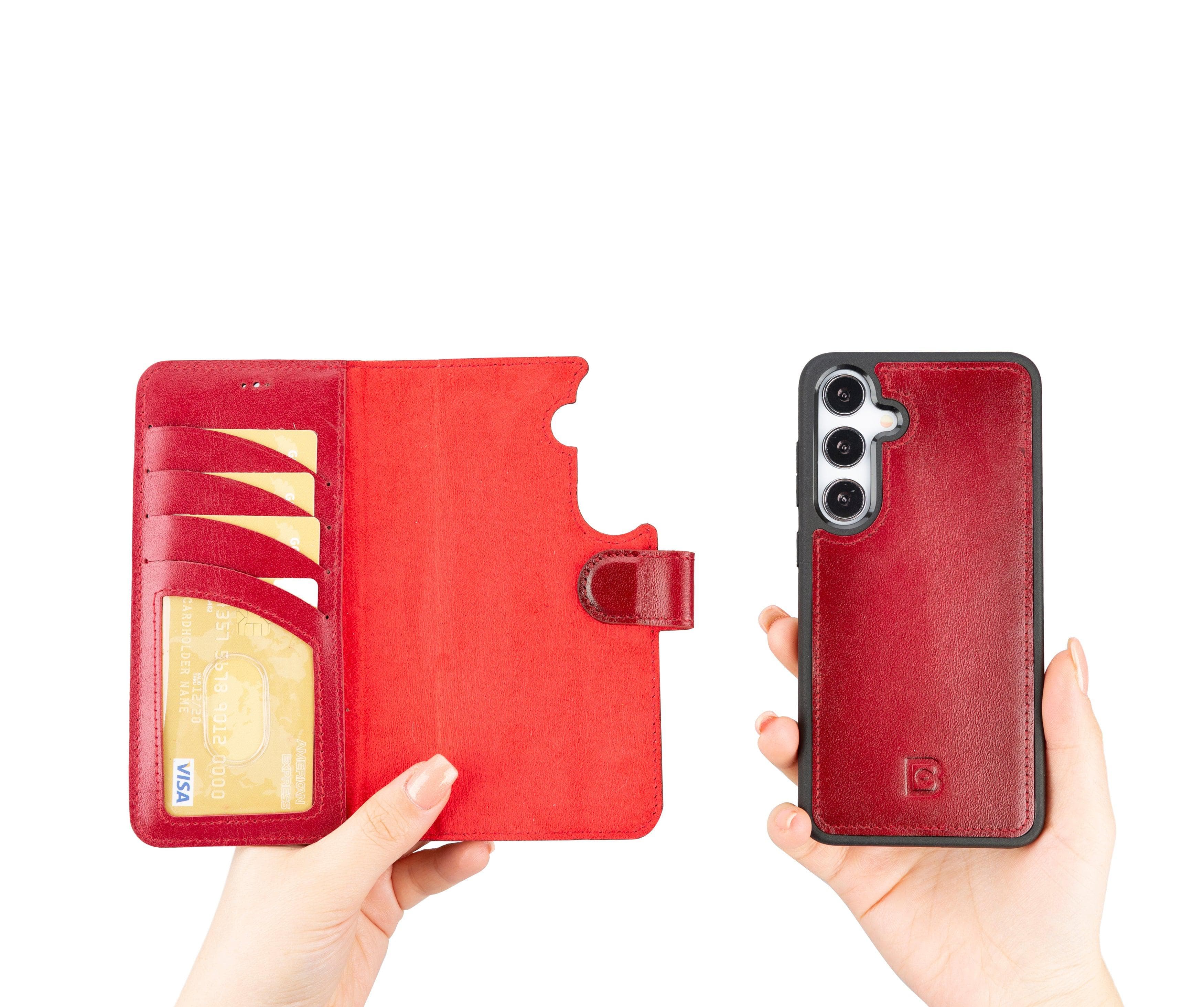 Leather Samsung Galaxy S24 Series Wallet Cases Bouletta