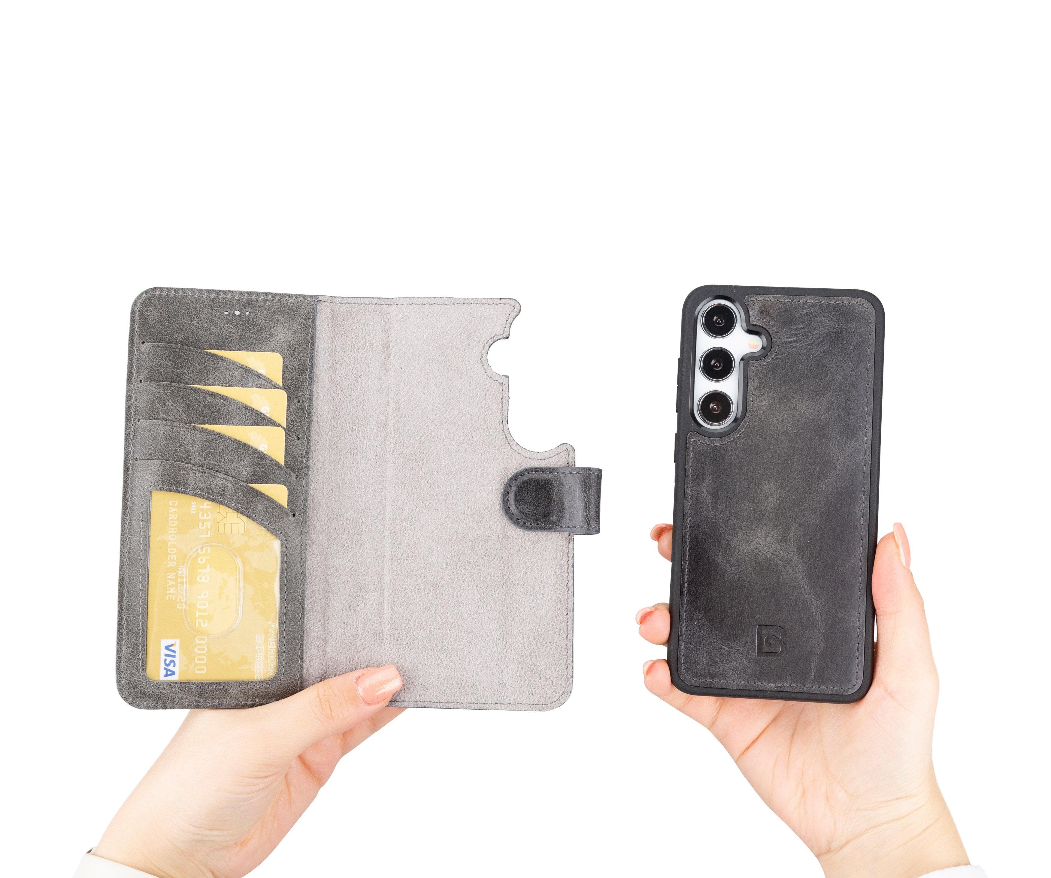 Leather Samsung Galaxy S24 Series Wallet Cases Bouletta