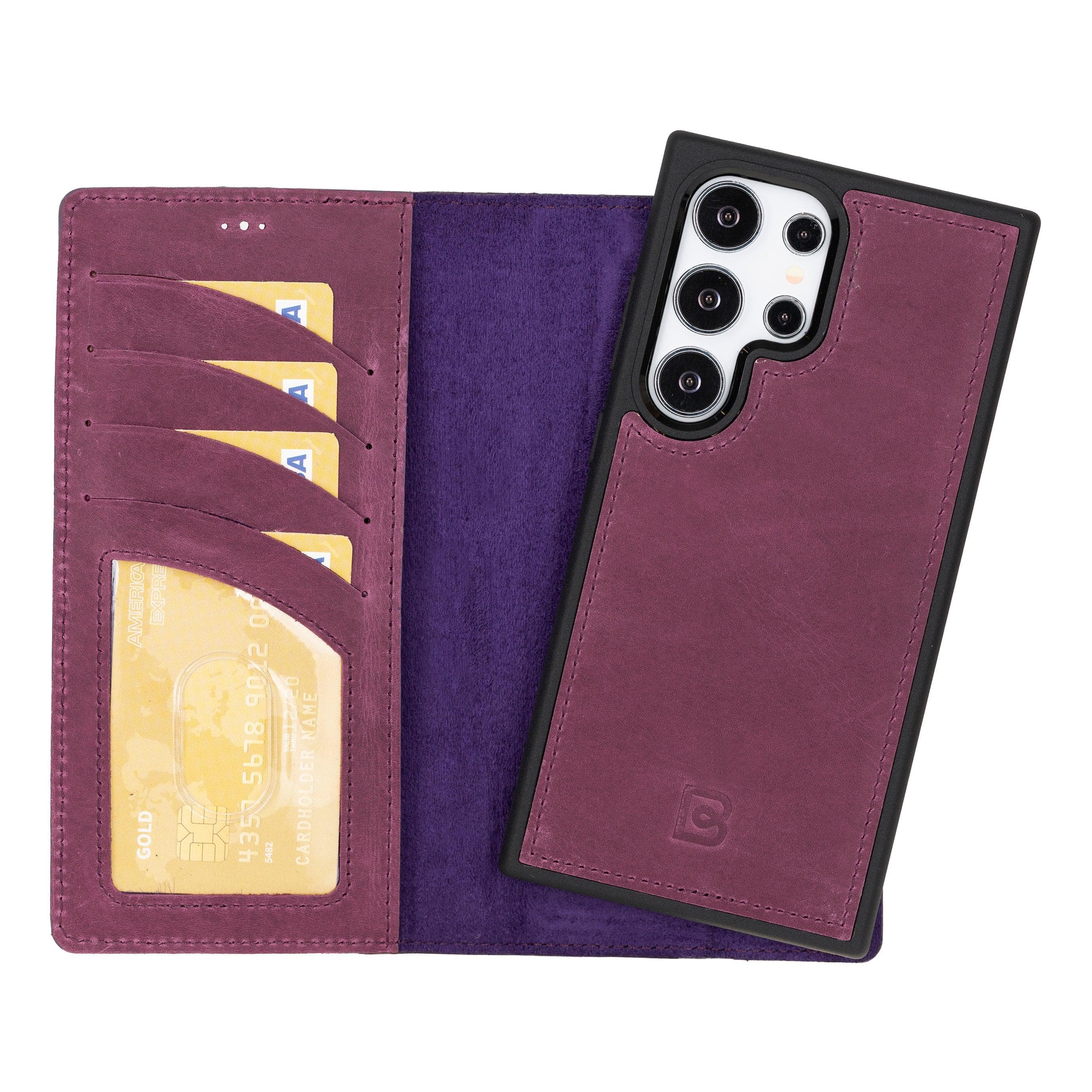 Leather Samsung Galaxy S24 Series Wallet Cases Bouletta
