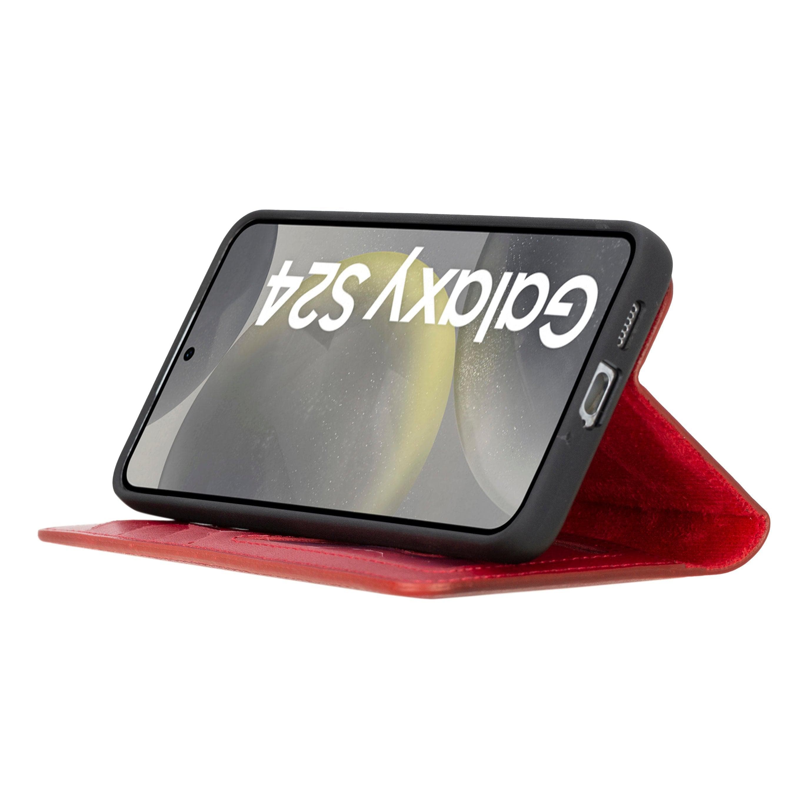 Leather Samsung Galaxy S24 Series Wallet Cases Bouletta