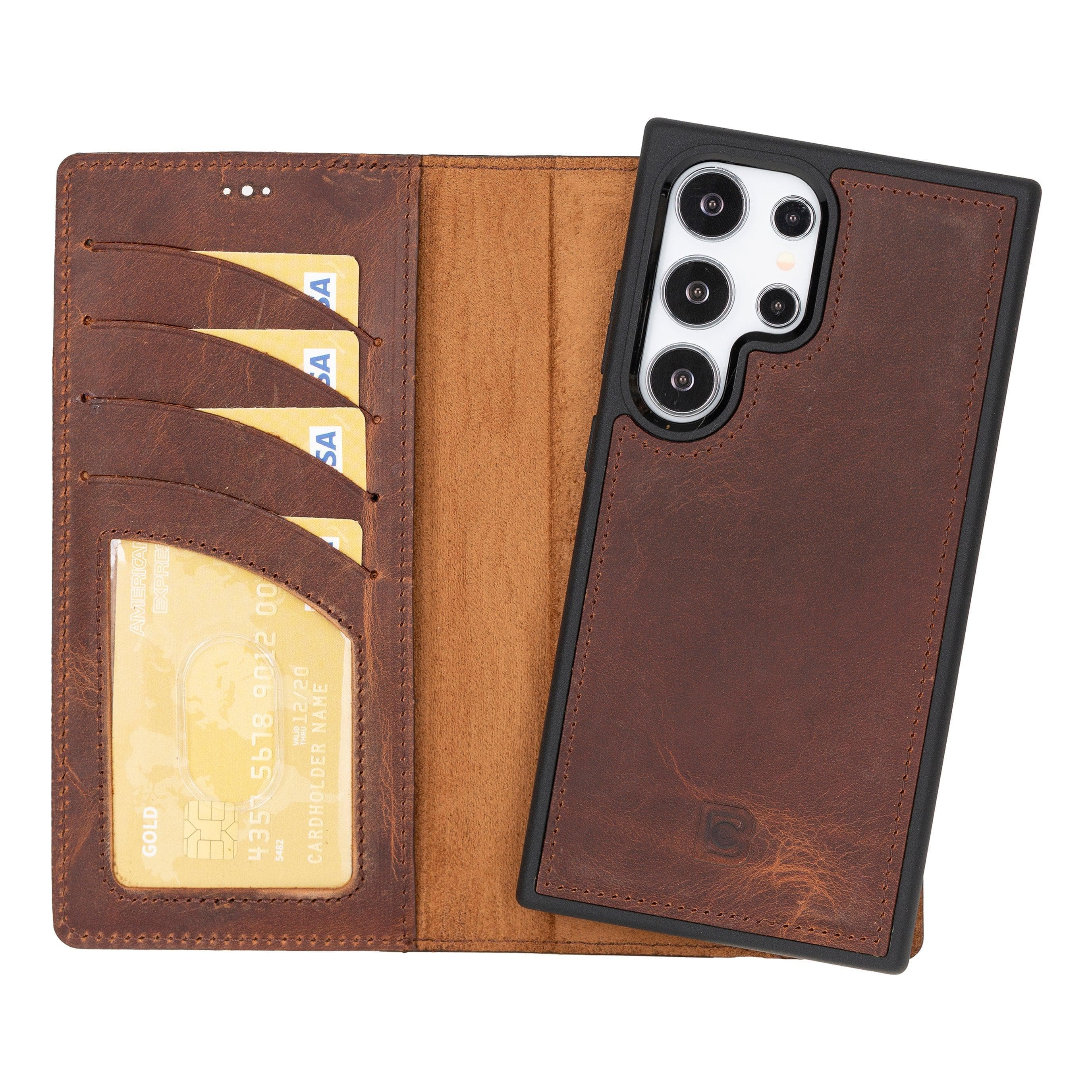 Leather Samsung Galaxy S24 Series Wallet Cases Bouletta