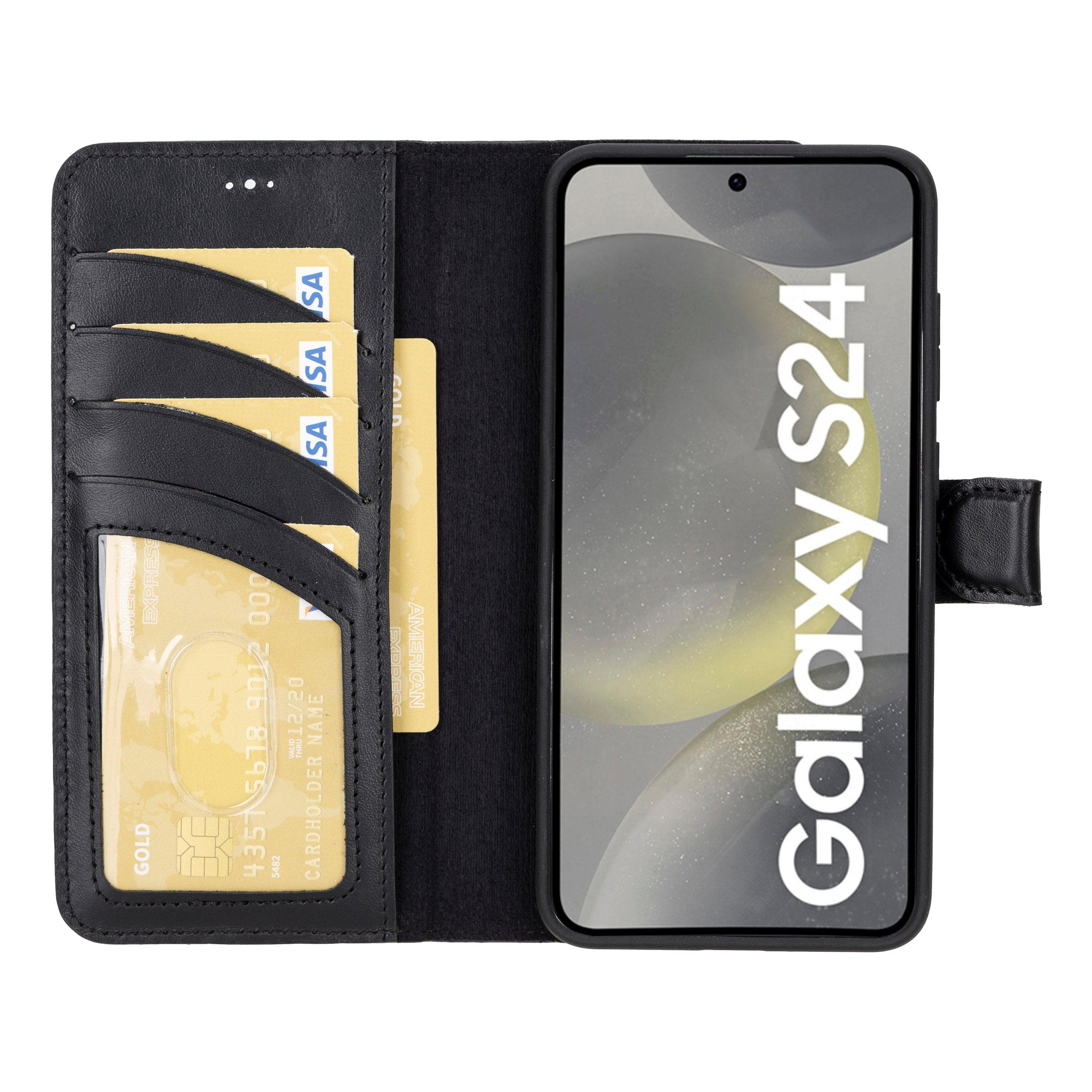 Leather Samsung Galaxy S24 Series Wallet Cases Bouletta