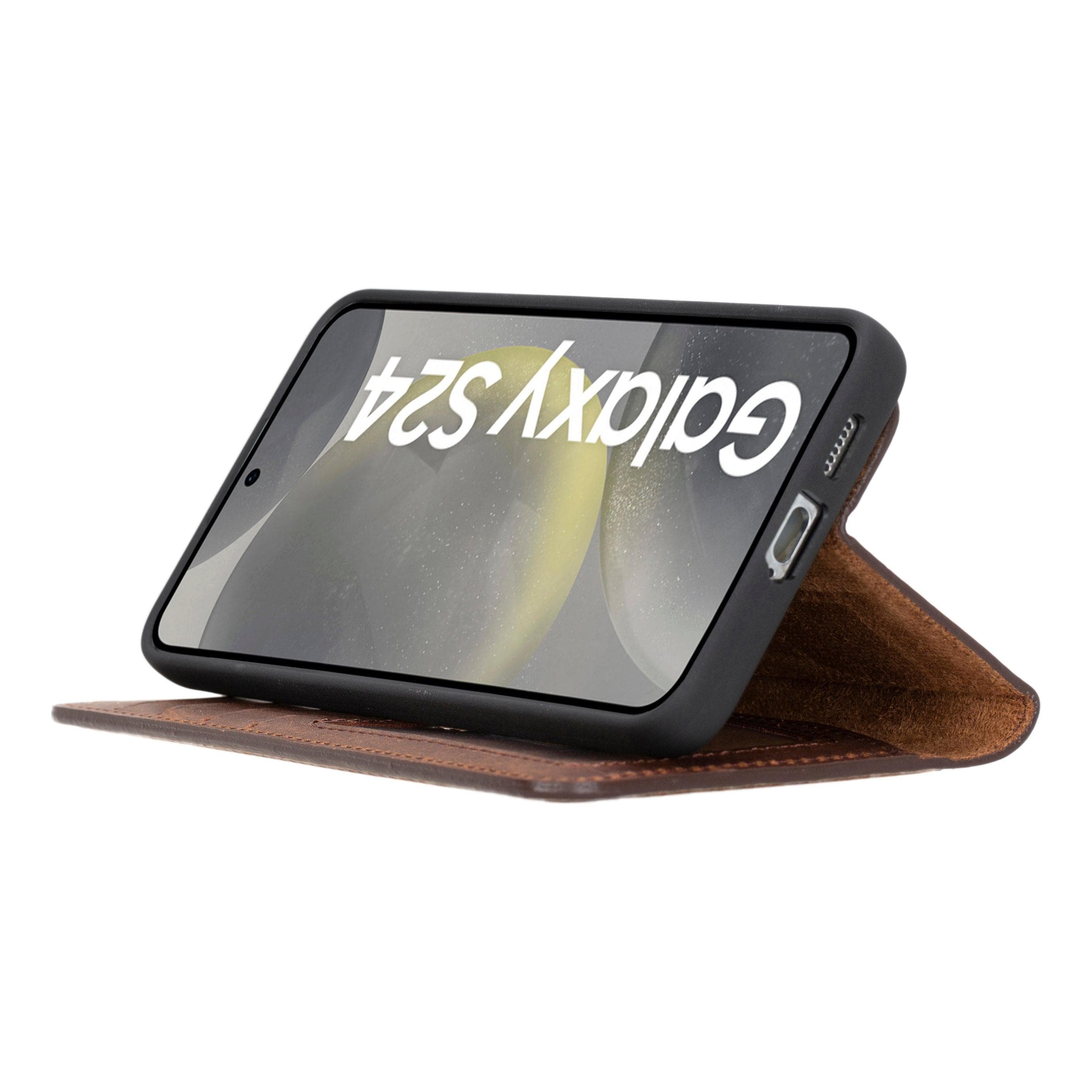 Leather Samsung Galaxy S24 Series Wallet Cases Bouletta