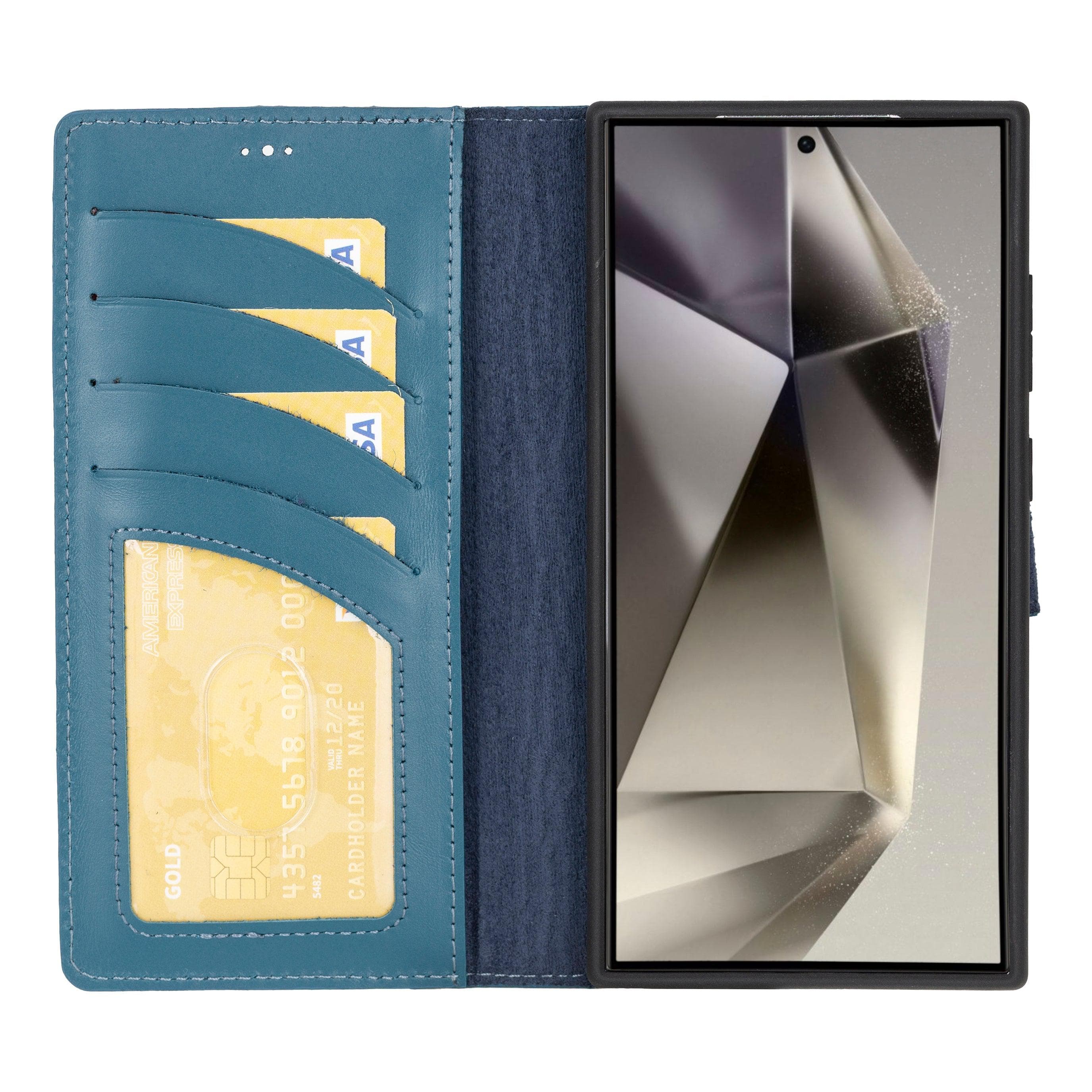 Leather Samsung Galaxy S24 Series Wallet Cases Bouletta