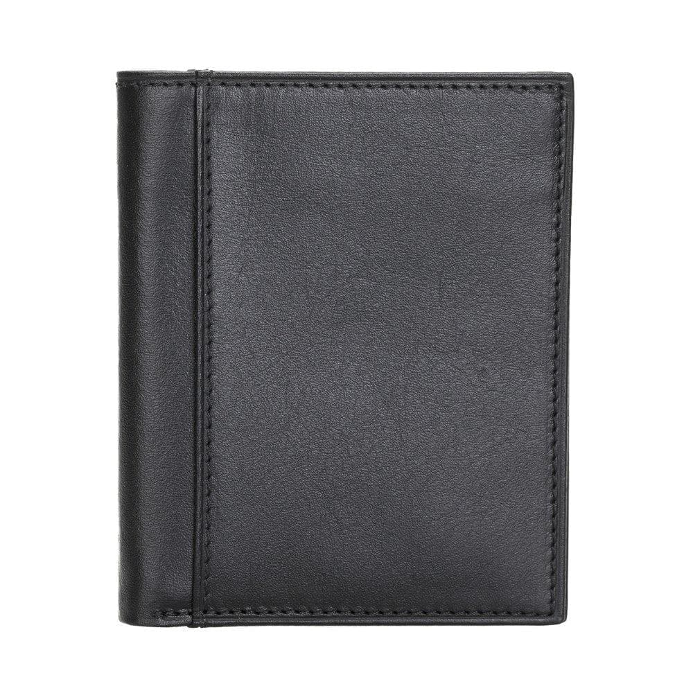 Leather Yetta Card Holder - Brown Brown Bouletta