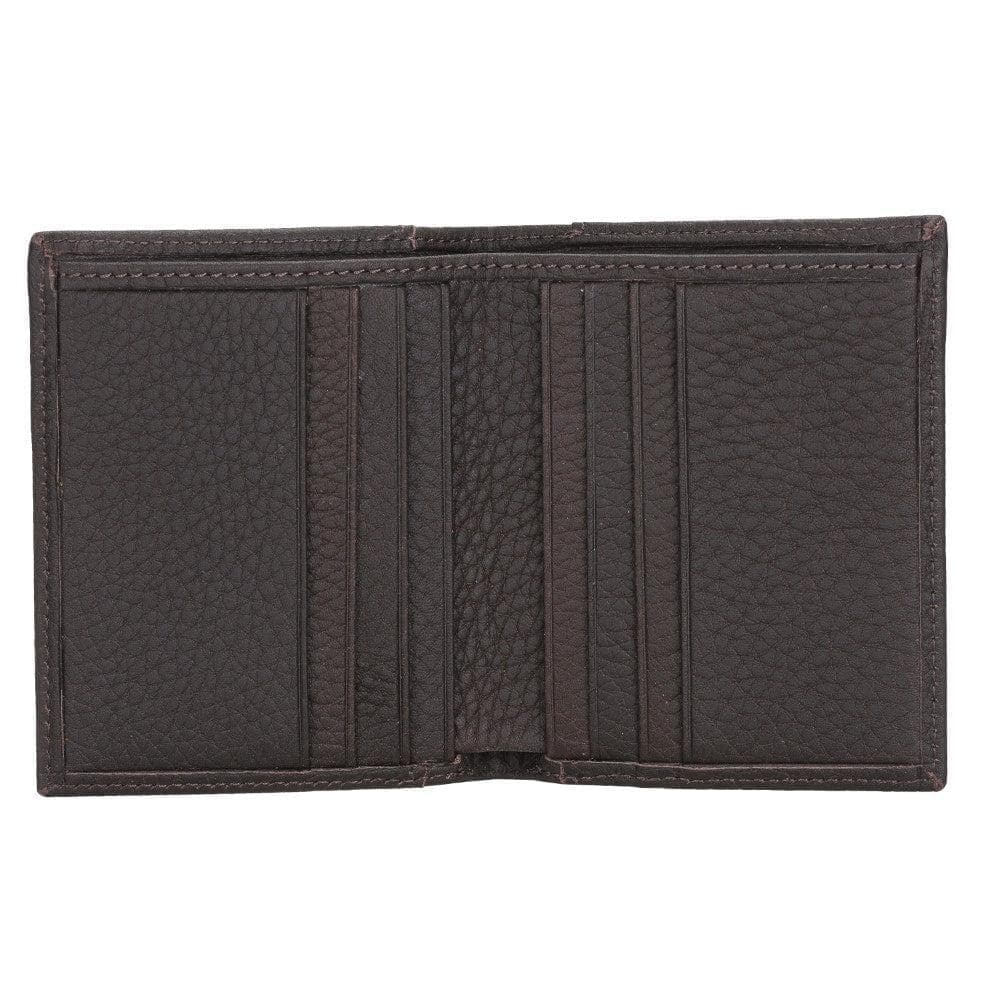 Leather Yetta Card Holder - Floather Brown Floather Brown Bouletta