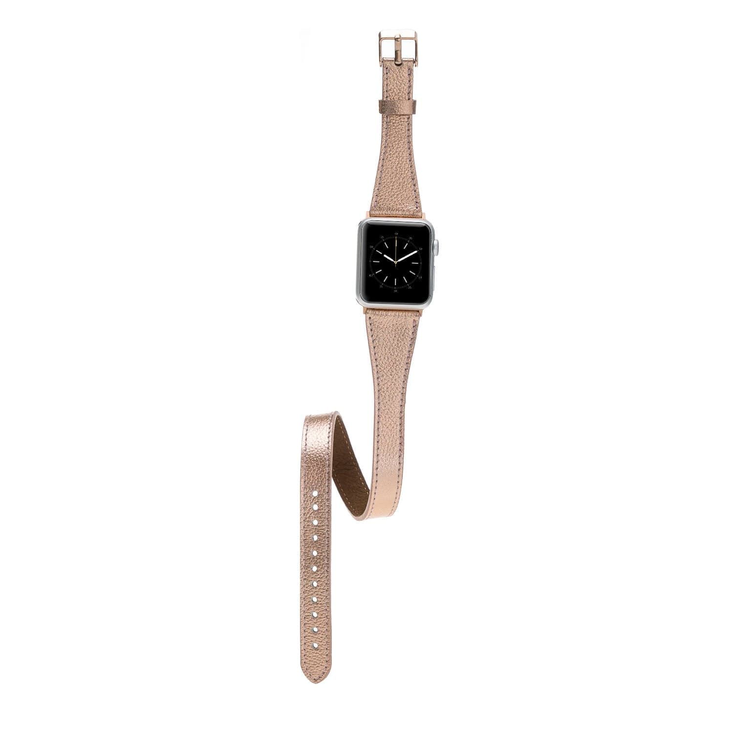 Leeds Double Tour Slim Apple Watch Leather Straps Bouletta