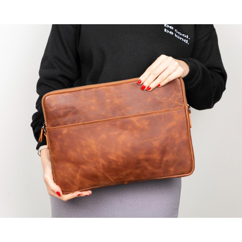 Leeds Leather Laptop / Tablet Sleeve Bouletta