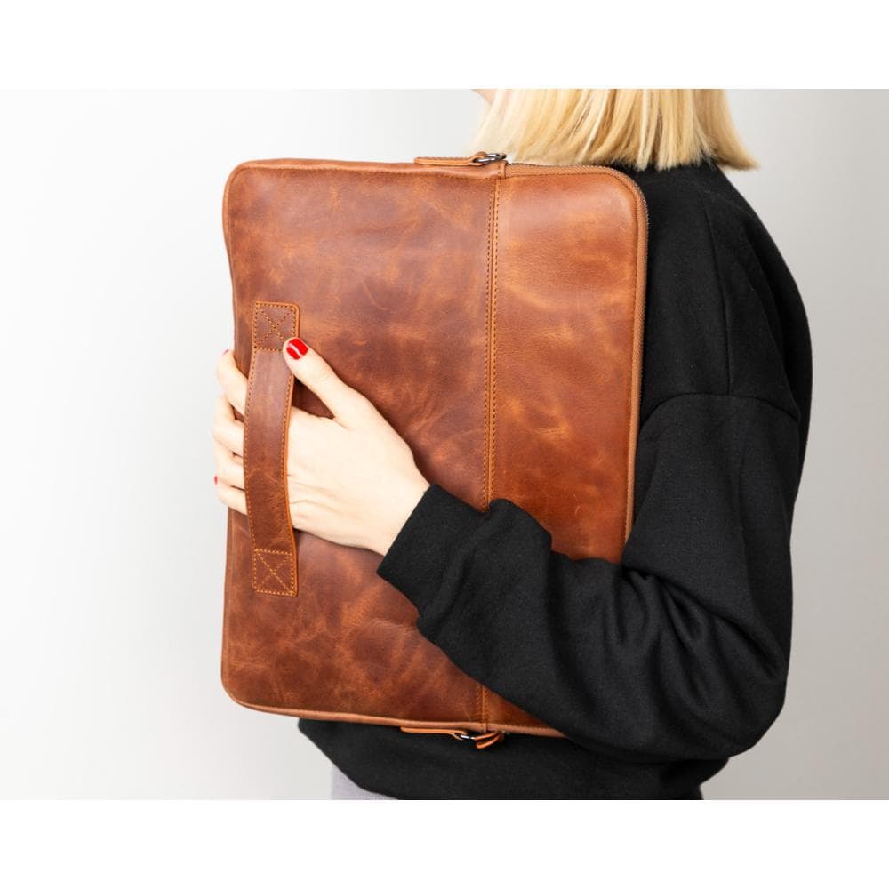 Leeds Leather Laptop / Tablet Sleeve Bouletta