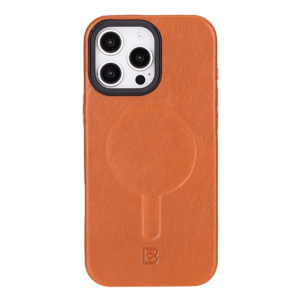 Lexora Leather iPhone 16 Pro Max Case Tan Bouletta
