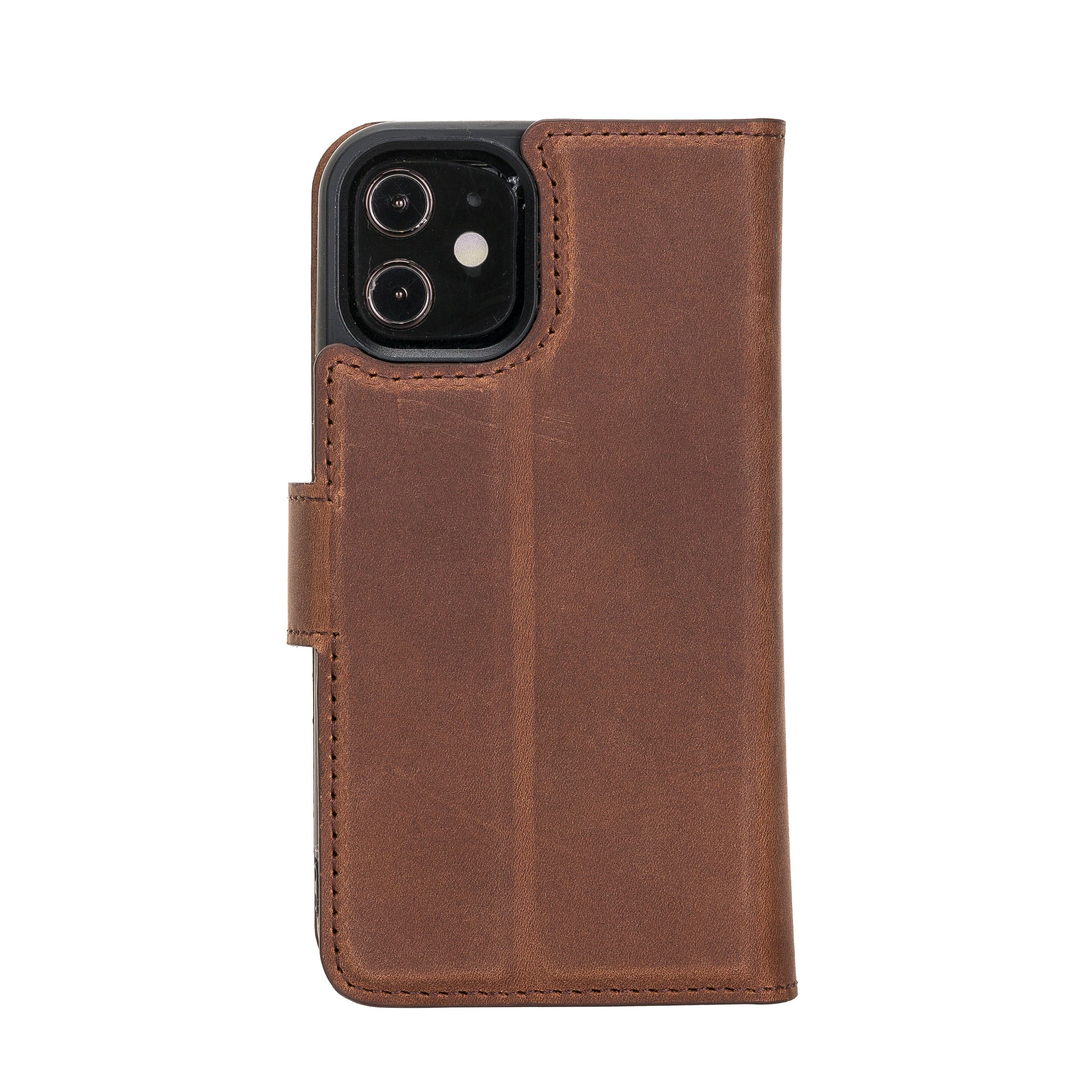 Liluri iPhone 12 Mini Detachable Leather Wallet Case Bouletta