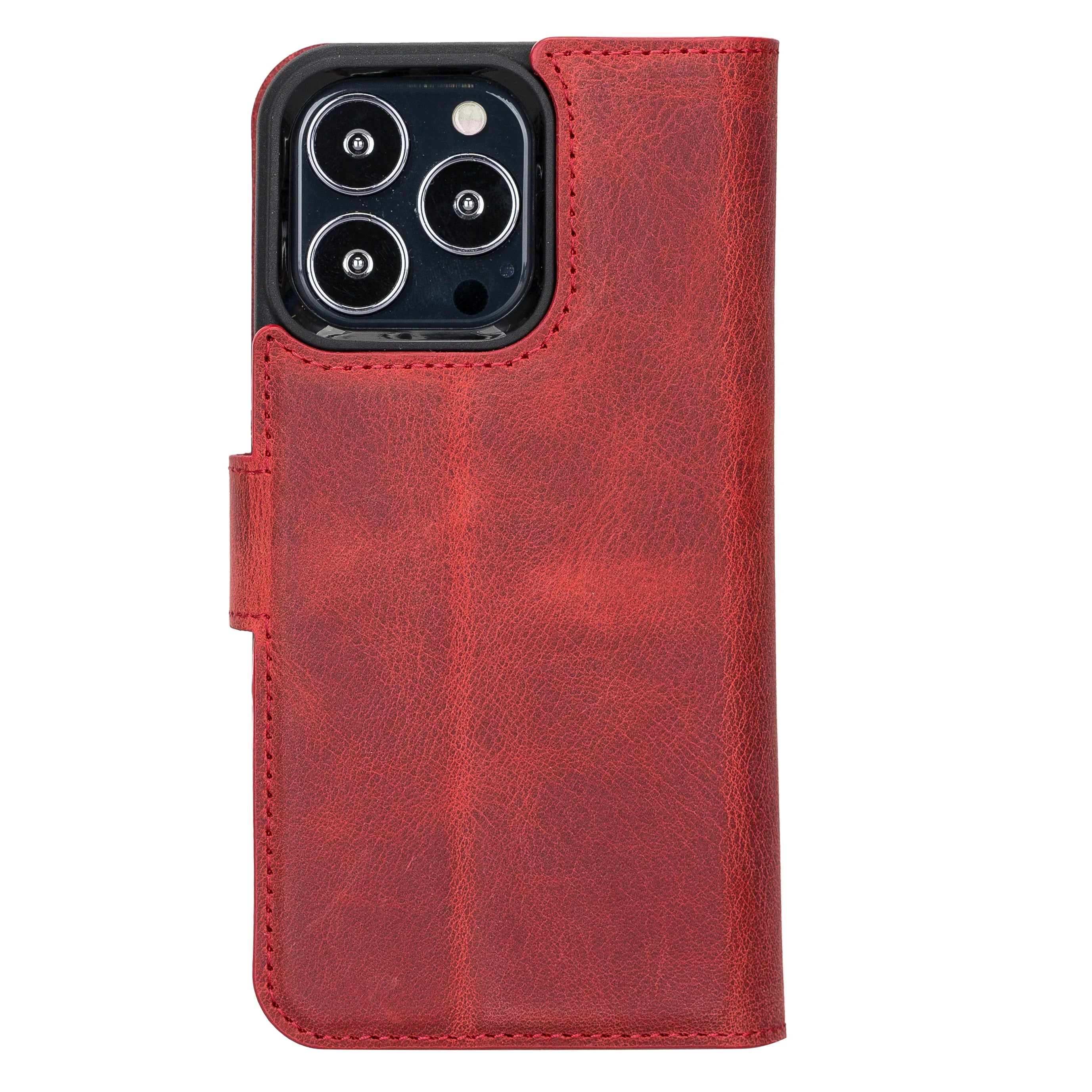 Liluri iPhone 13 Pro Detachable Leather Wallet Case Bouletta