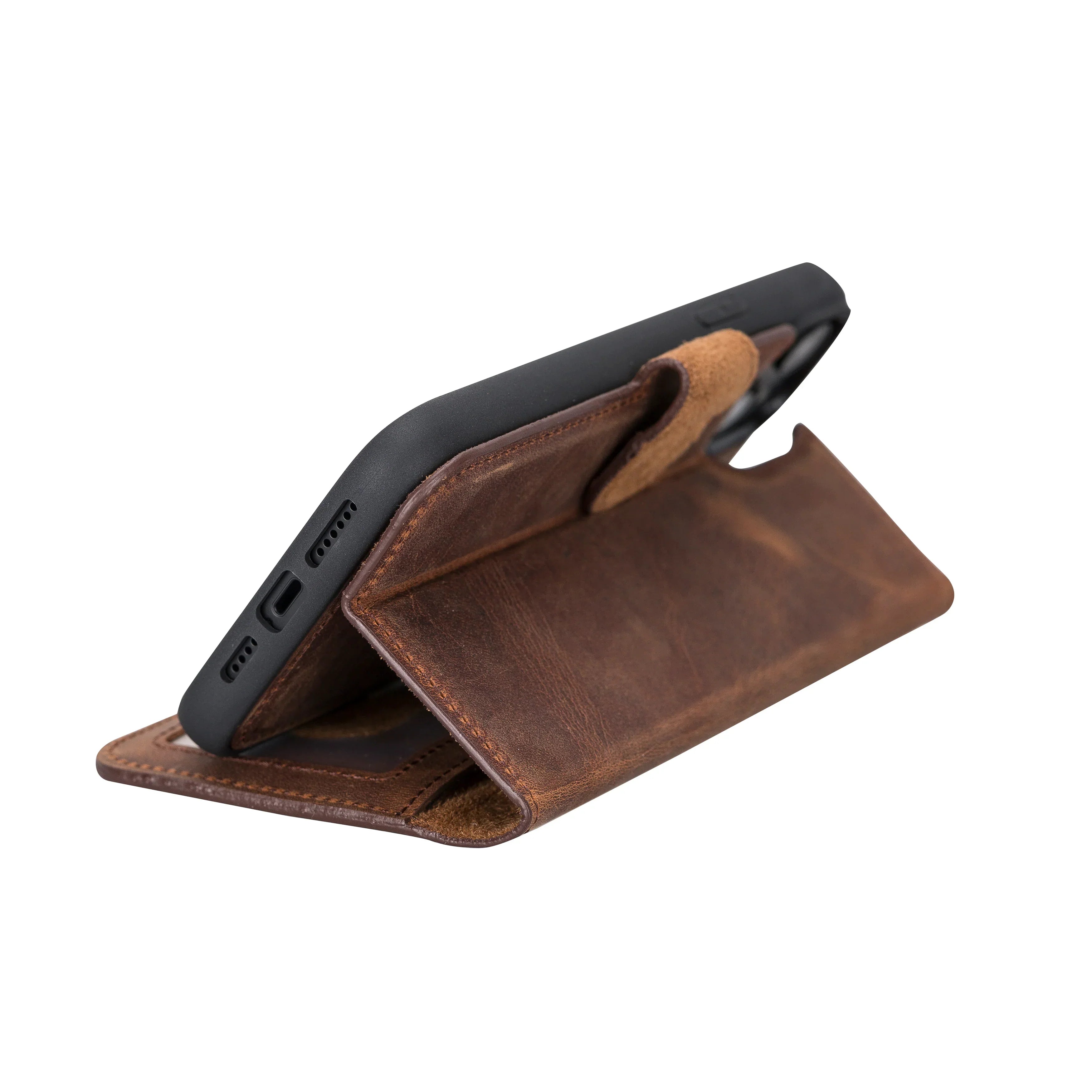 Liluri iPhone 14 Plus Detachable Leather Wallet Case Bouletta