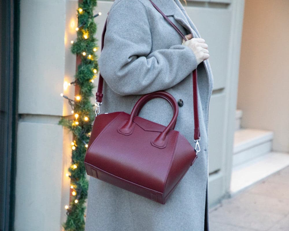 Lorenza Leather Women's Bag, Medium Bouletta