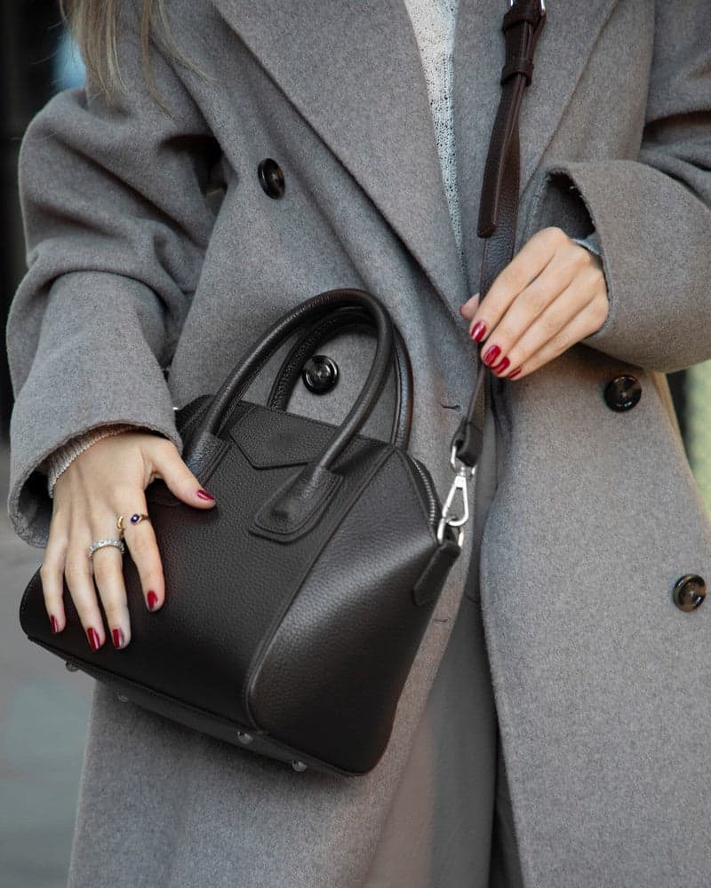 Lorenza Women's Leather Bag, Small Bouletta