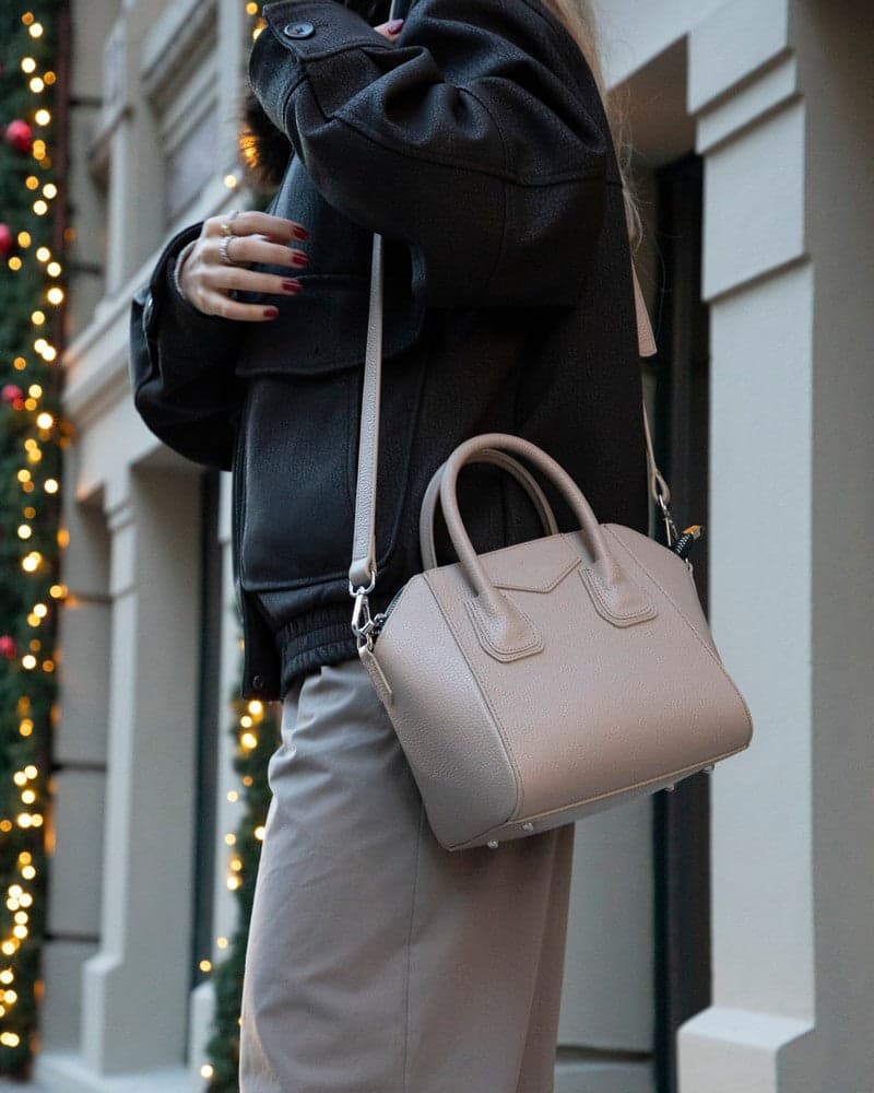 Lorenza Women's Leather Bag, Small Bouletta