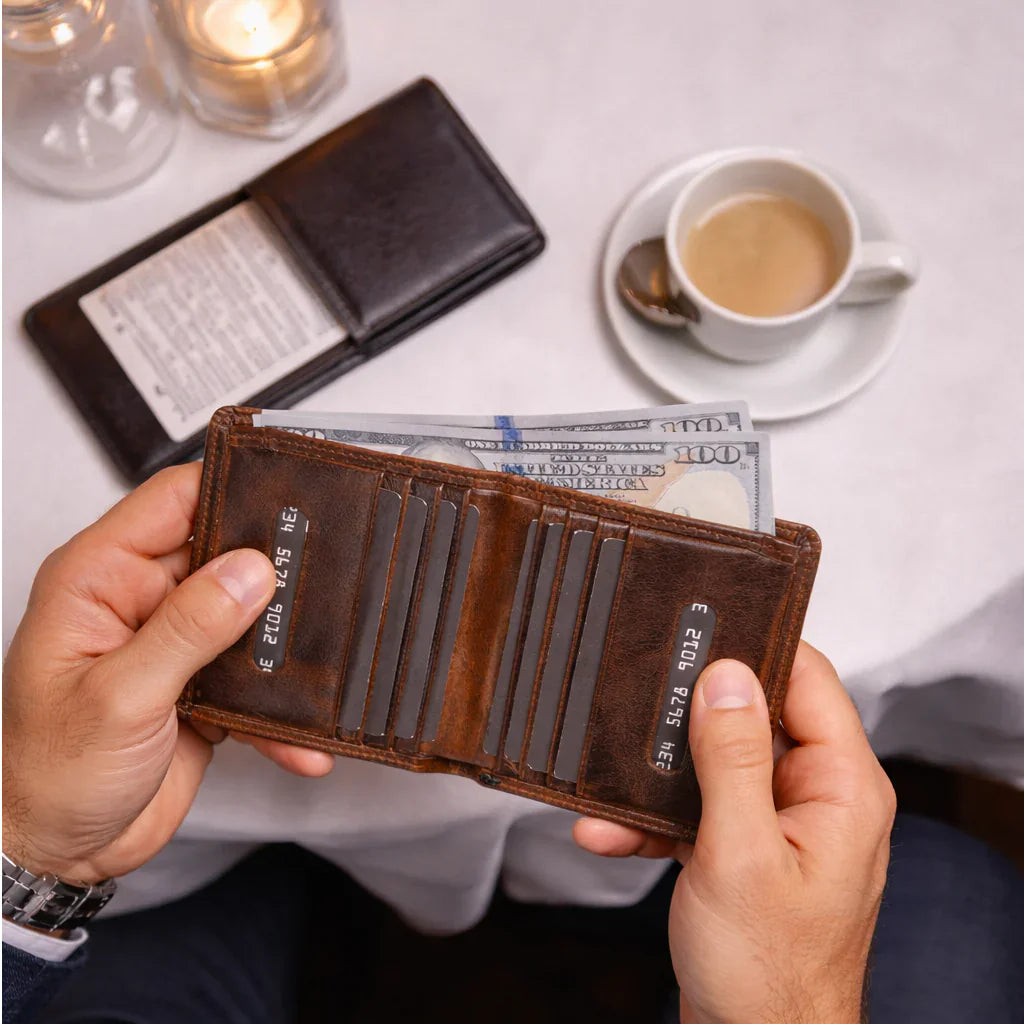 Lorvan Leather Men's Wallet Bouletta