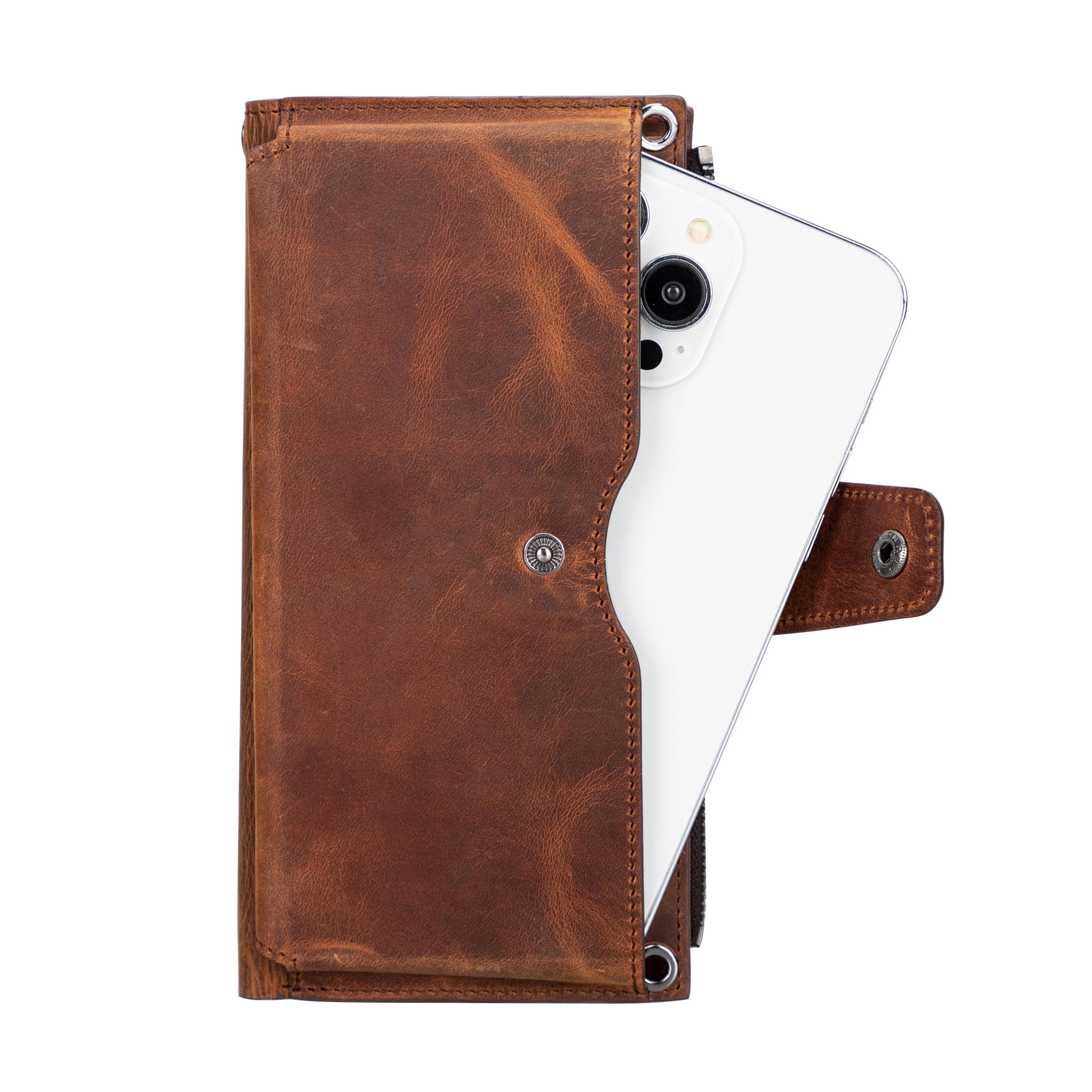 Lozan Strap Leather Wallet Bouletta