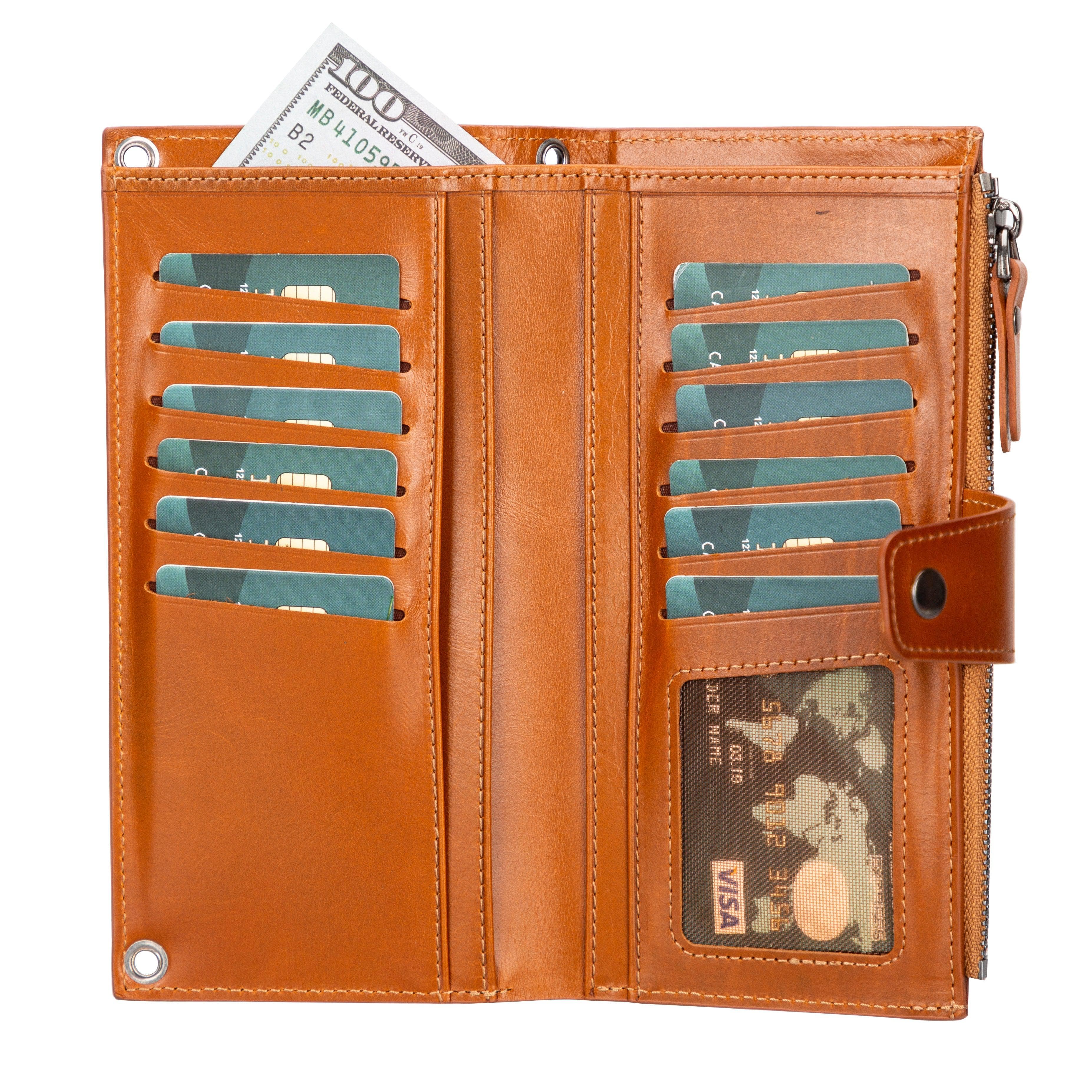 Lozan Strap Leather Wallet Bouletta