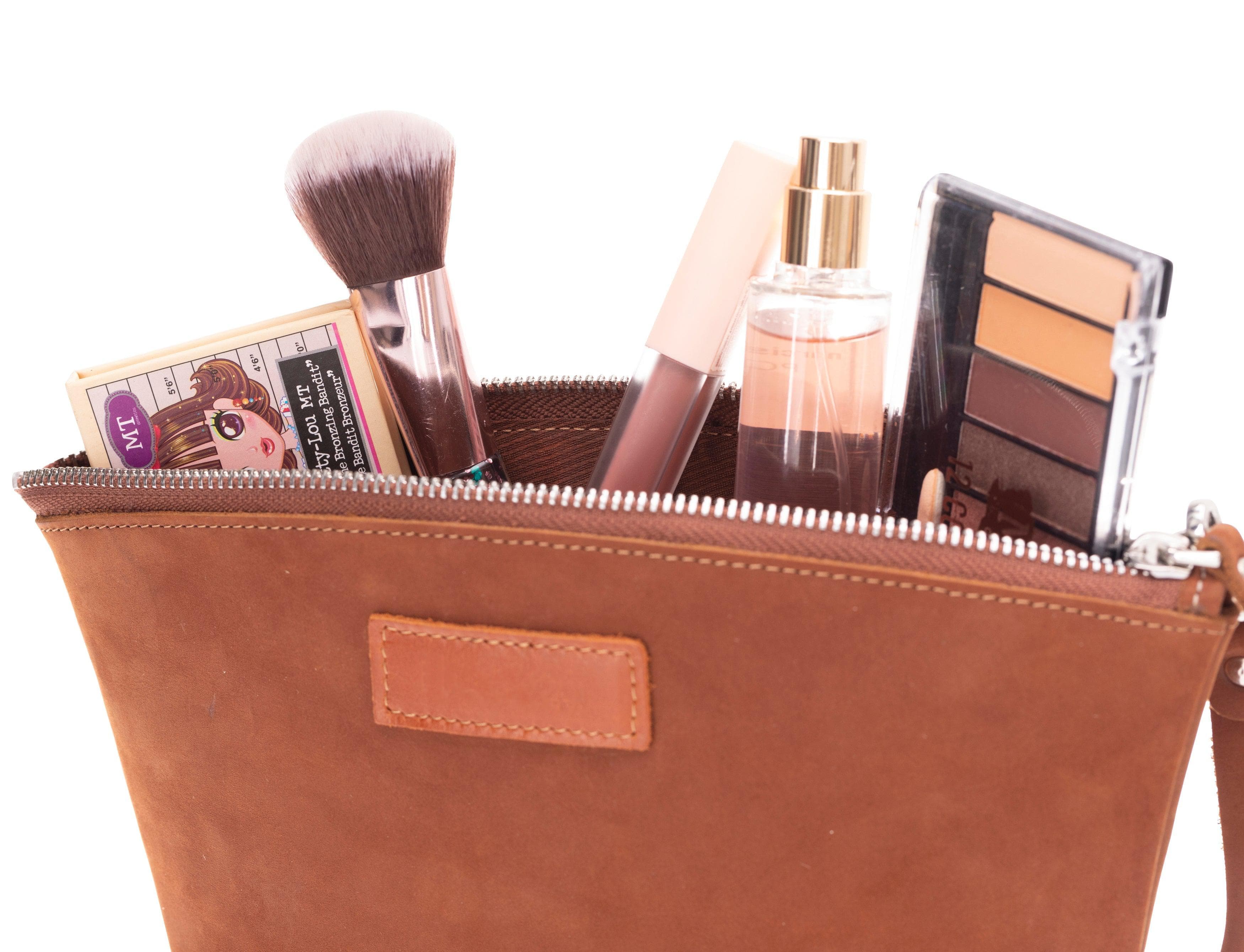 Luna Leather Dopp Kit Bouletta