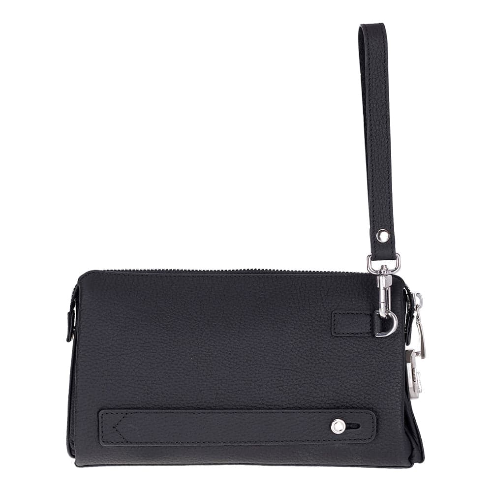 Lupus Leather Clutch Bag Bouletta