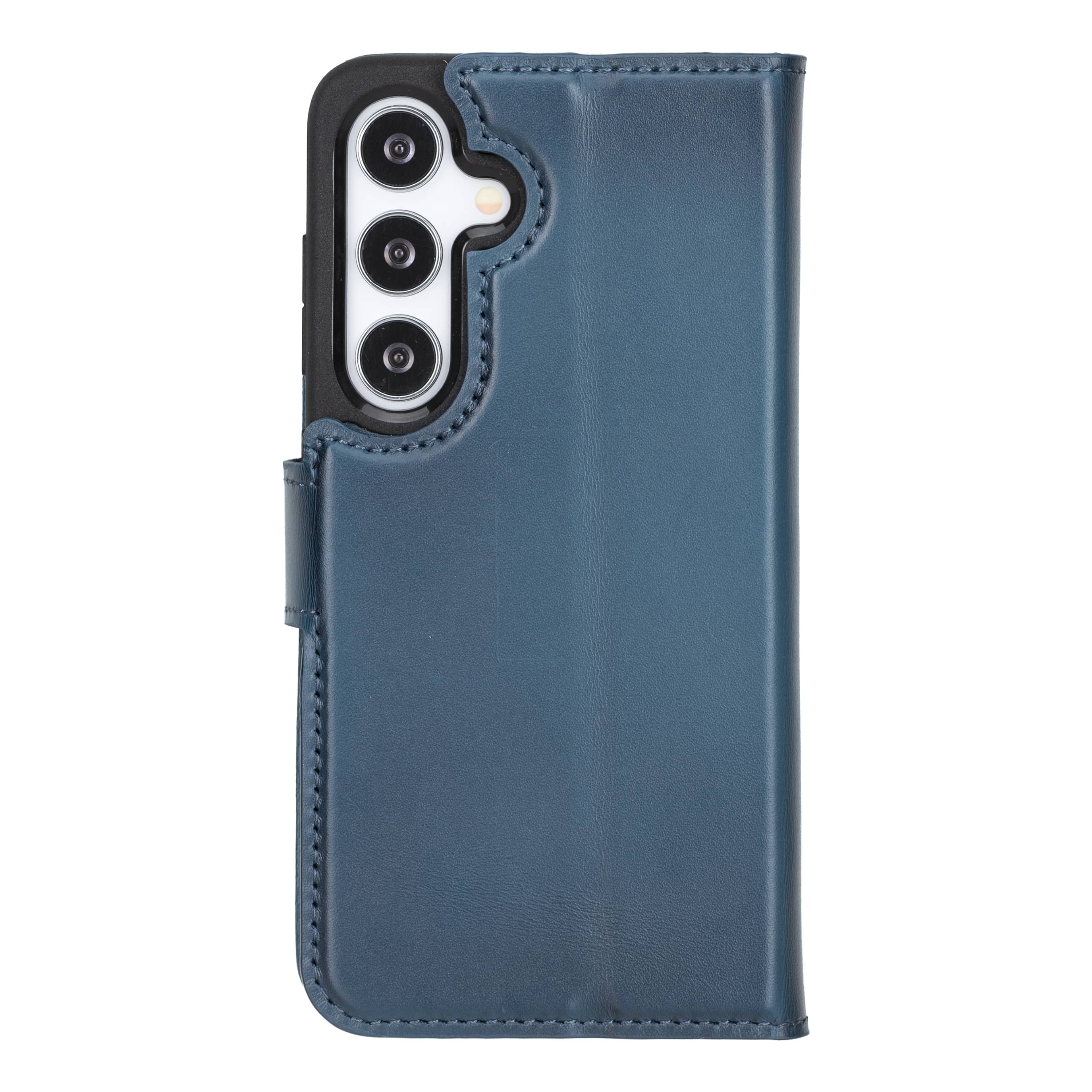 Luxury Handmade Genuine Leather Phone Case for Samsung Galaxy S25 Plus – Magnetic & Detachable, Unisex Bouletta
