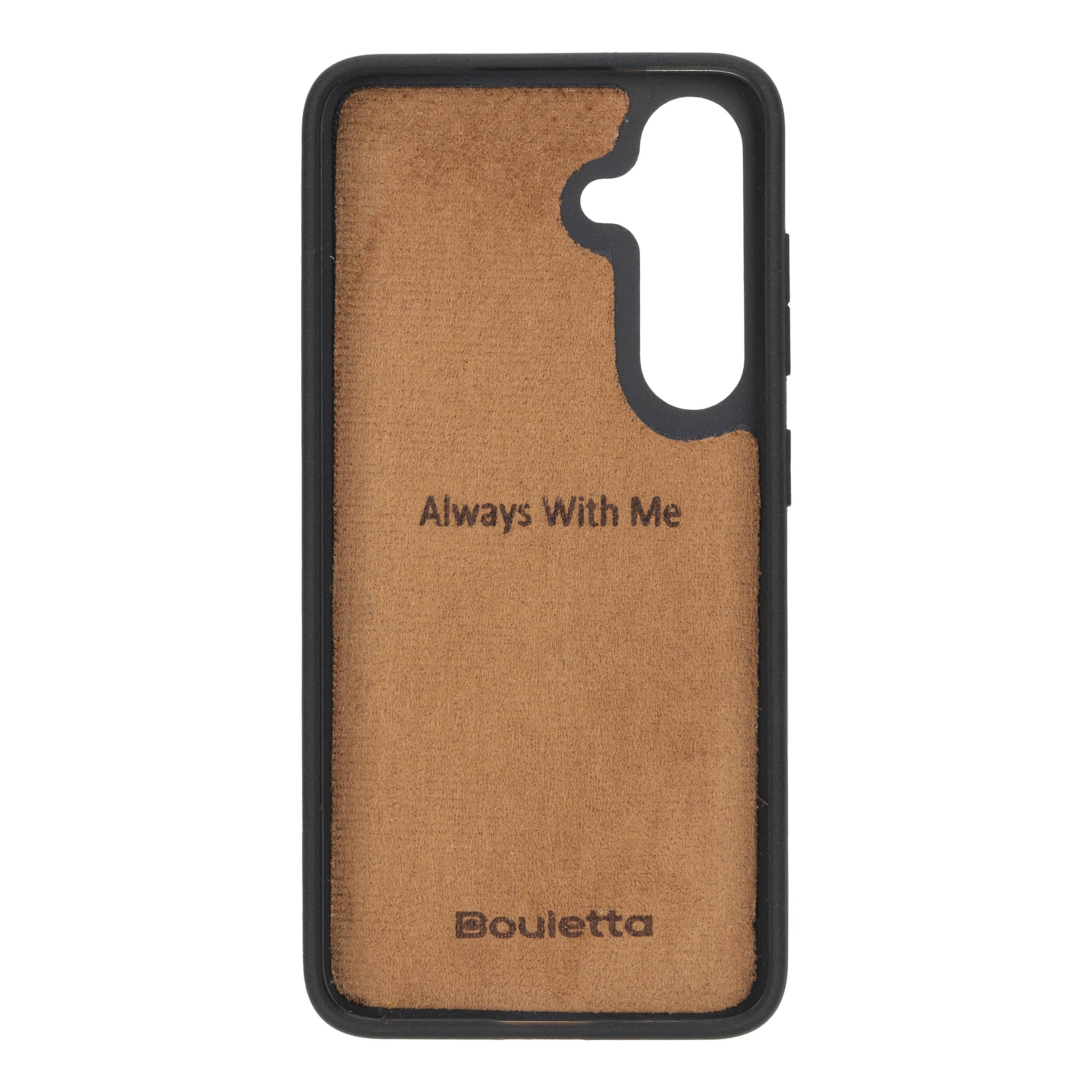 Luxury Handmade Genuine Leather Phone Case for Samsung Galaxy S25 Plus – Magnetic & Detachable, Unisex Bouletta