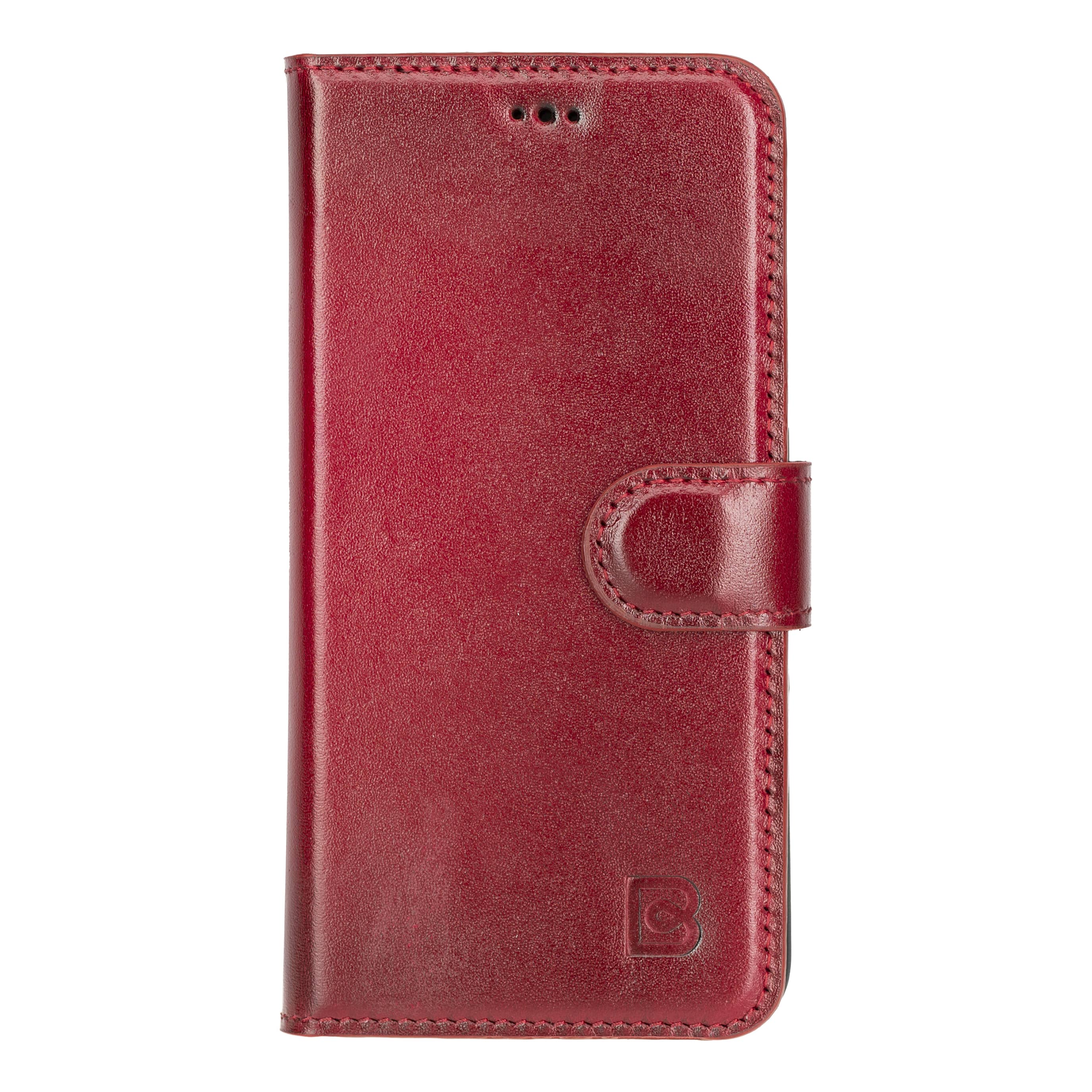 Luxury Handmade Genuine Leather Phone Case for Samsung Galaxy S25 Plus – Magnetic & Detachable, Unisex Bouletta