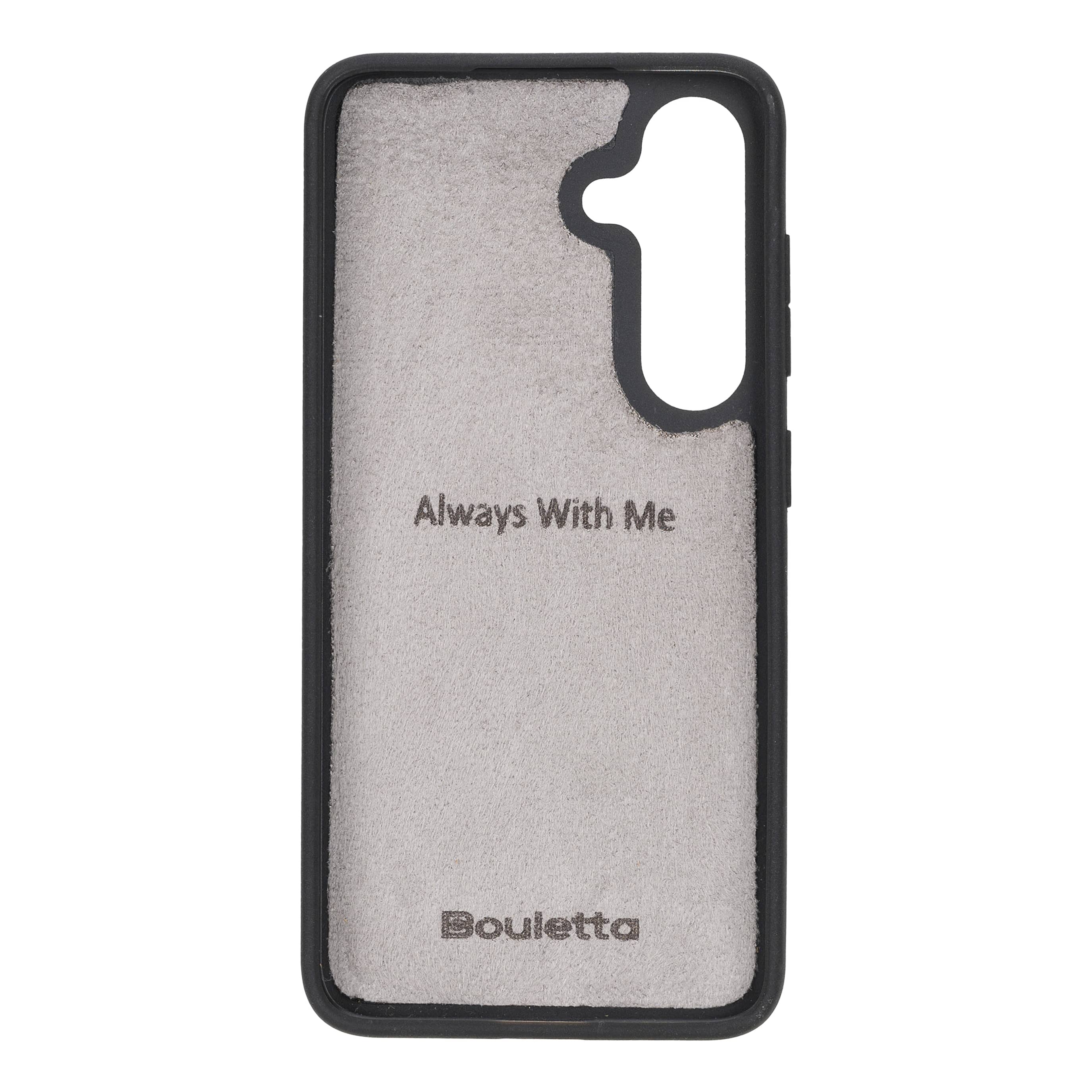 Luxury Handmade Genuine Leather Phone Case for Samsung Galaxy S25 Plus – Magnetic & Detachable, Unisex Bouletta