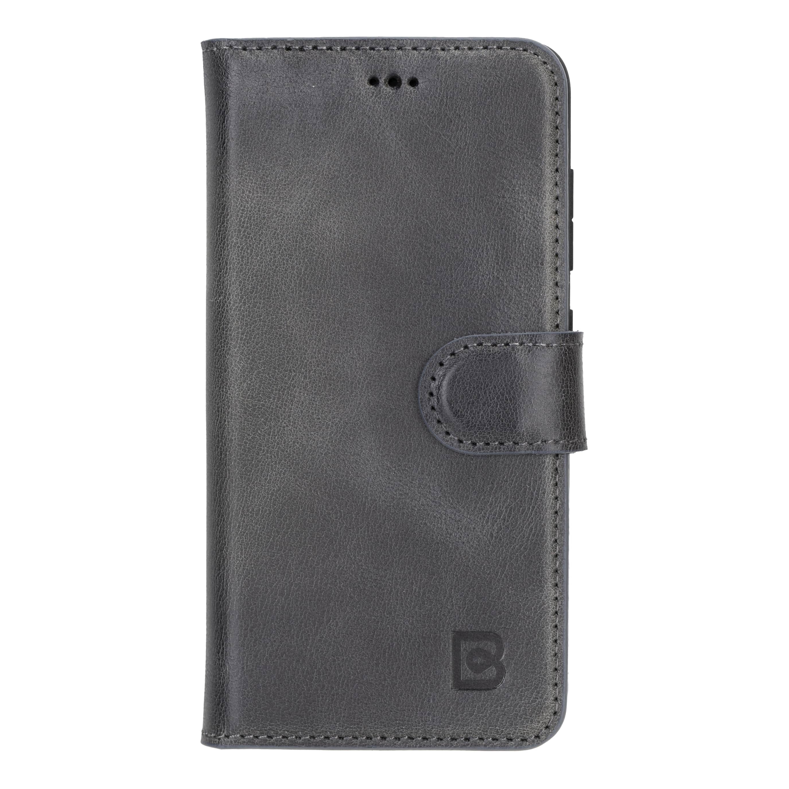 Luxury Handmade Genuine Leather Phone Case for Samsung Galaxy S25 Plus – Magnetic & Detachable, Unisex Bouletta