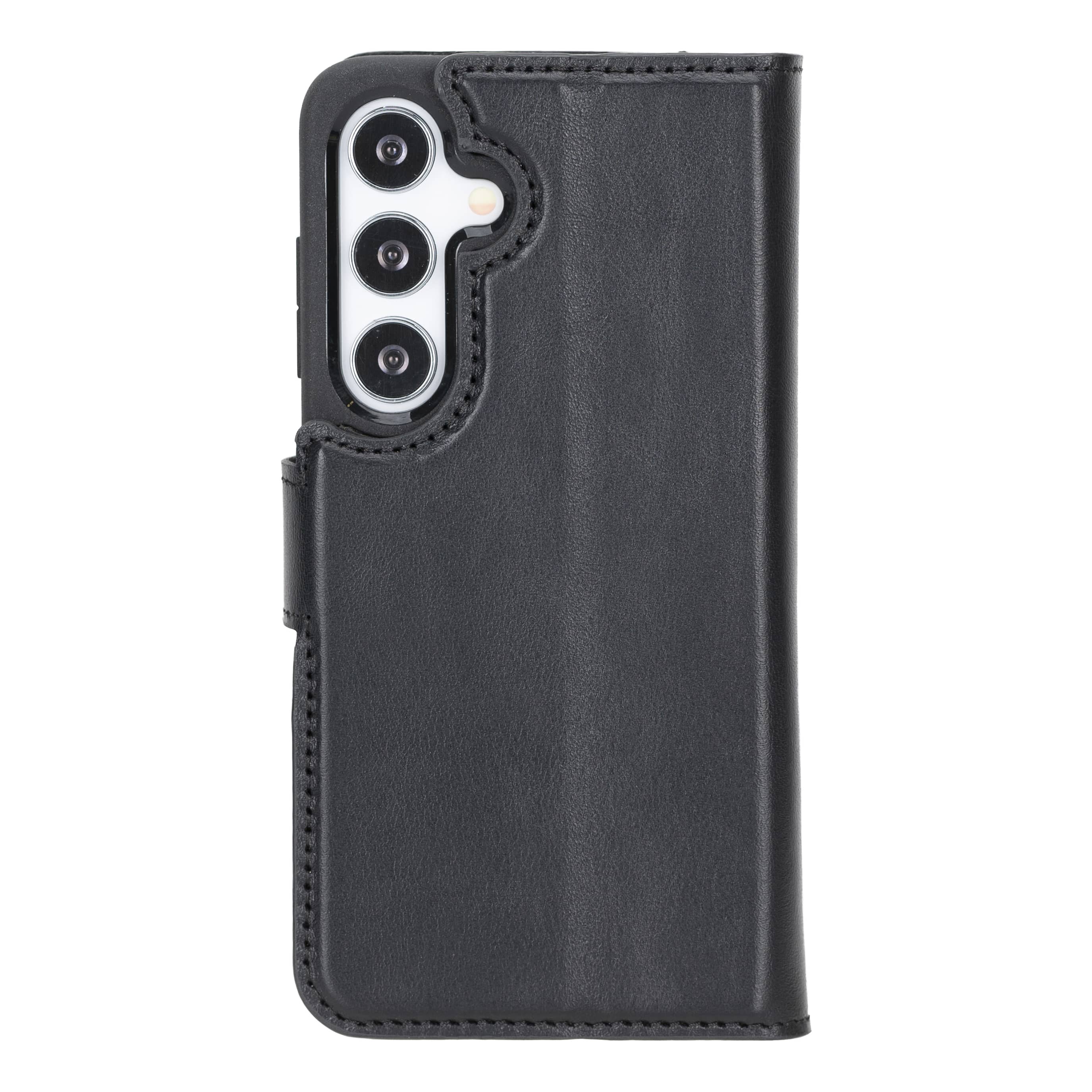 Luxury Handmade Genuine Leather Phone Case for Samsung Galaxy S25 Plus – Magnetic & Detachable, Unisex Bouletta