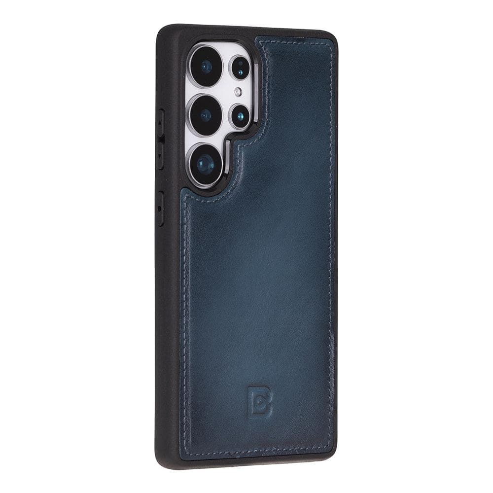 Luxury Handmade Genuine Leather Phone Case for Samsung Galaxy S25 Ultra – Magnetic & Detachable, Unisex Bouletta