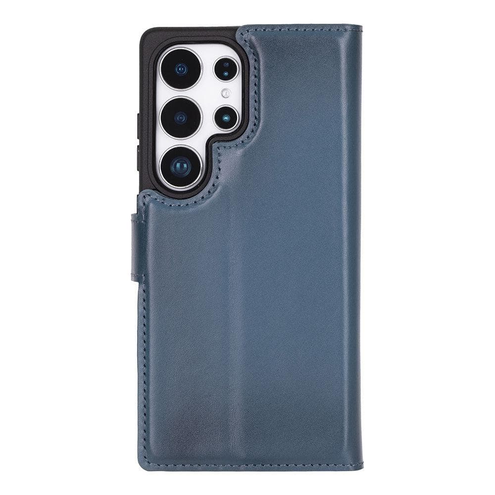 Luxury Handmade Genuine Leather Phone Case for Samsung Galaxy S25 Ultra – Magnetic & Detachable, Unisex Bouletta