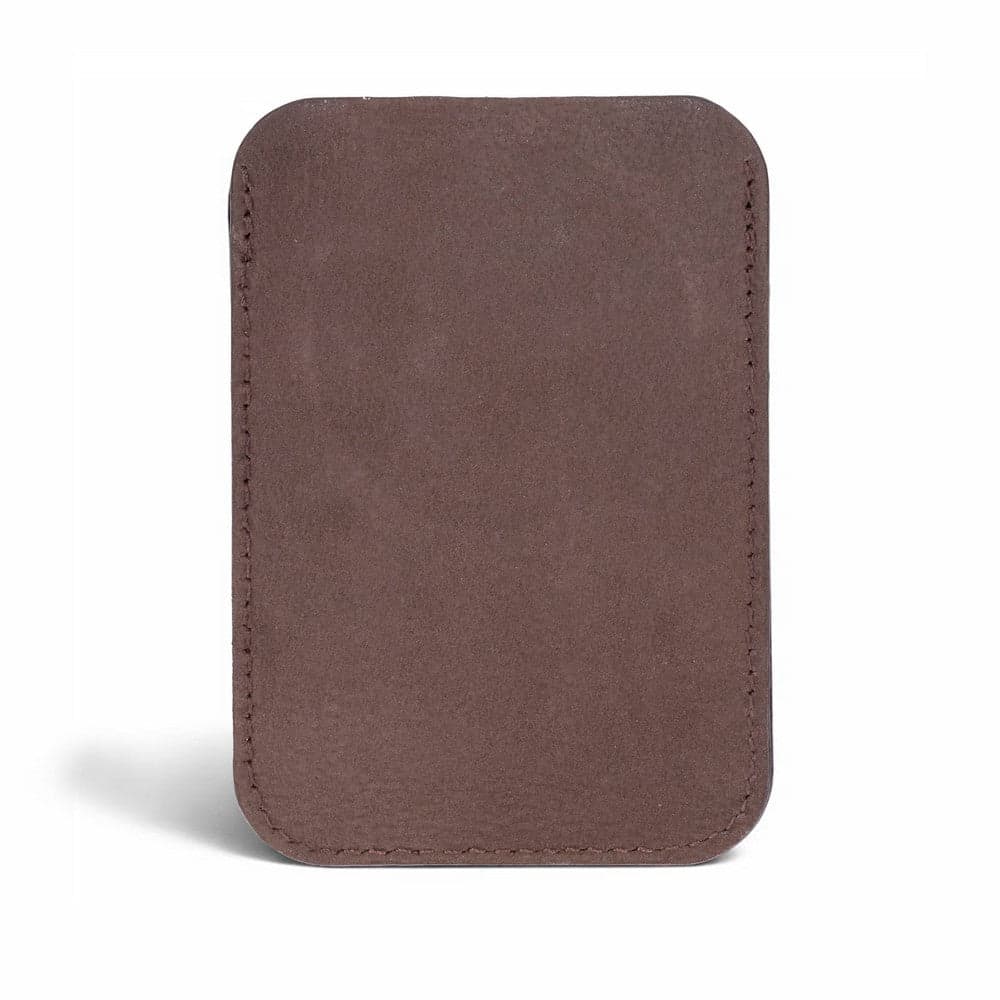 Maggy Fit CC Leather Magnetic Card Holder Espresso Brown Bouletta