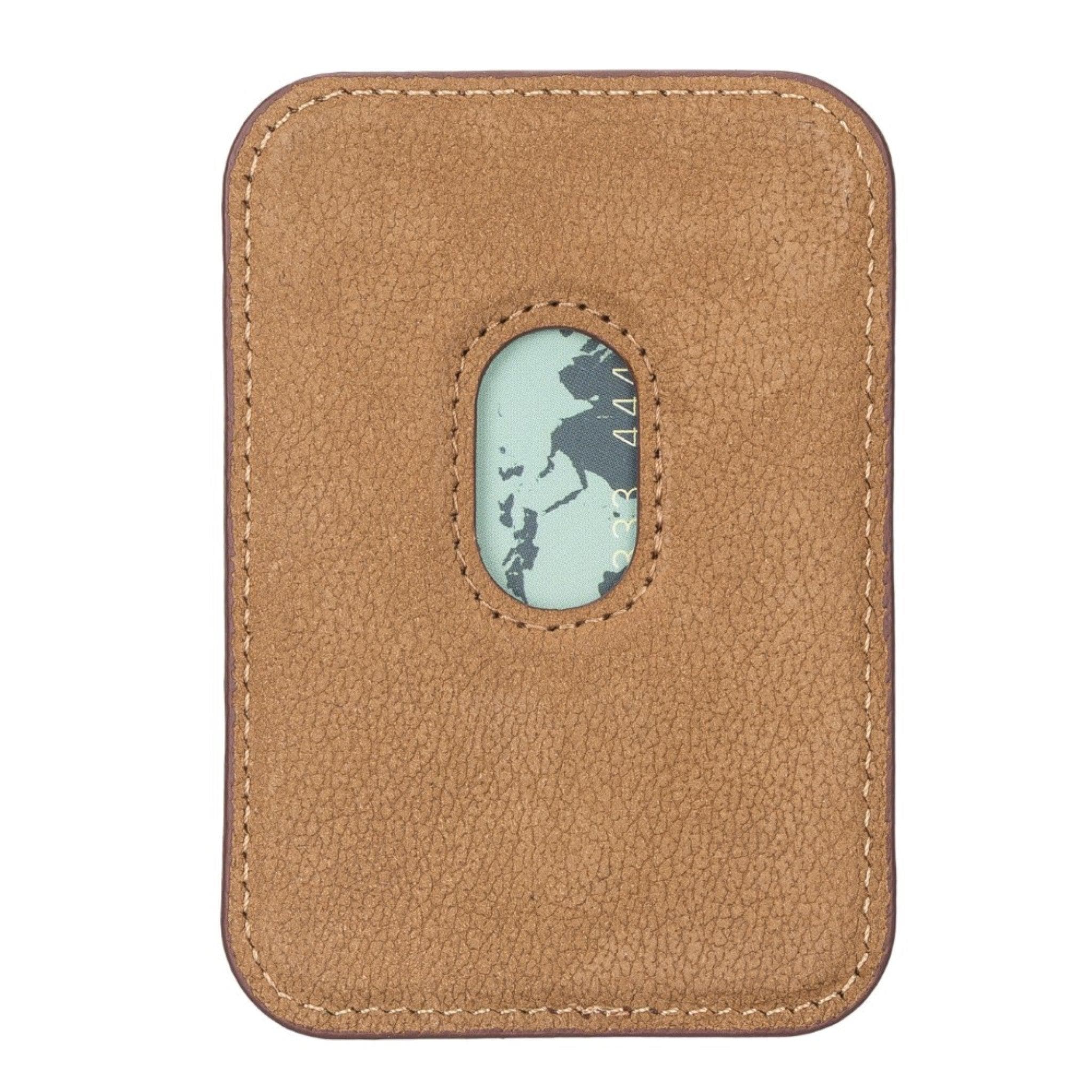 Maggy Magnetic Detachable Leather CardHolder for Back Covers