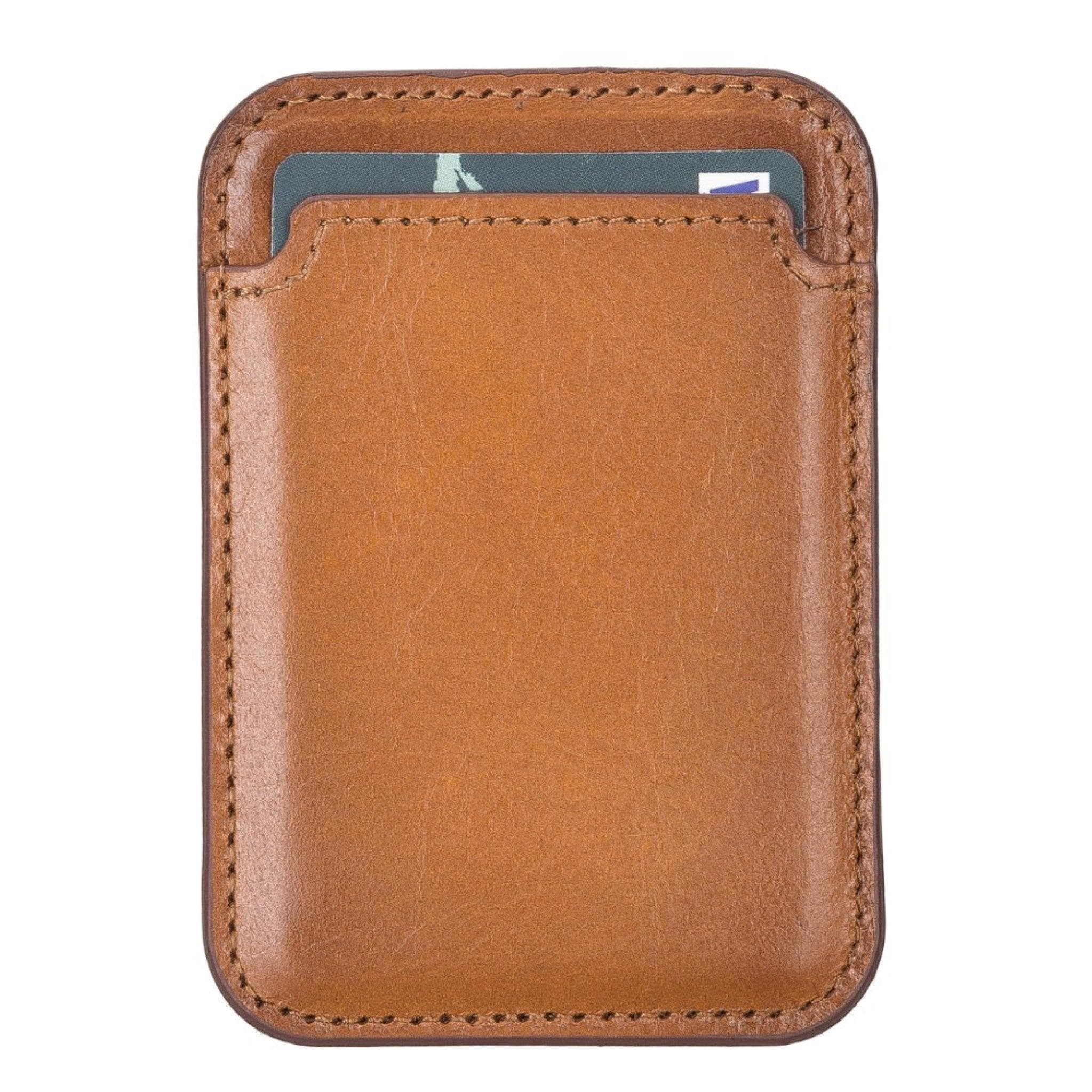 Maggy Magnetic Detachable Leather CardHolder for Back Covers