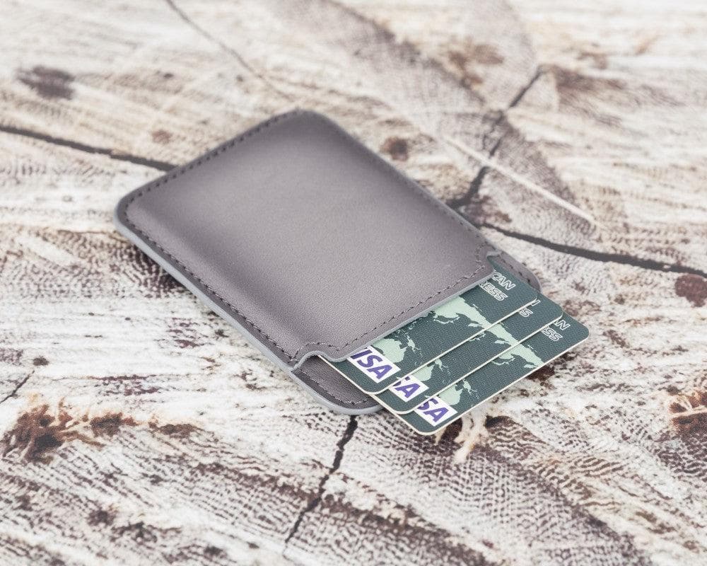 Maggy NE Magnetic Leather Card Holder - RST1 Bouletta