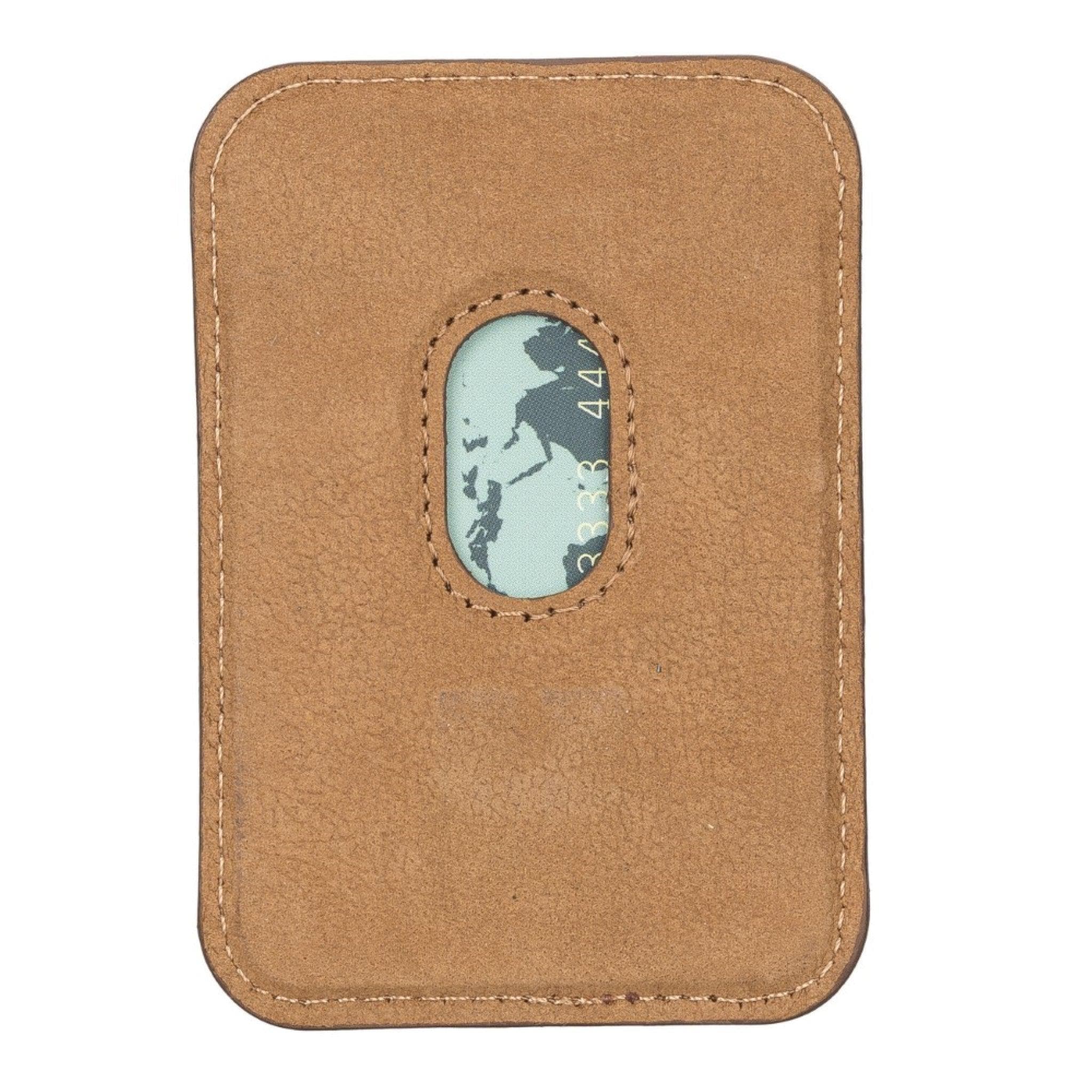 Maggy NE Magnetic Leather Card Holder - RST1 Bouletta